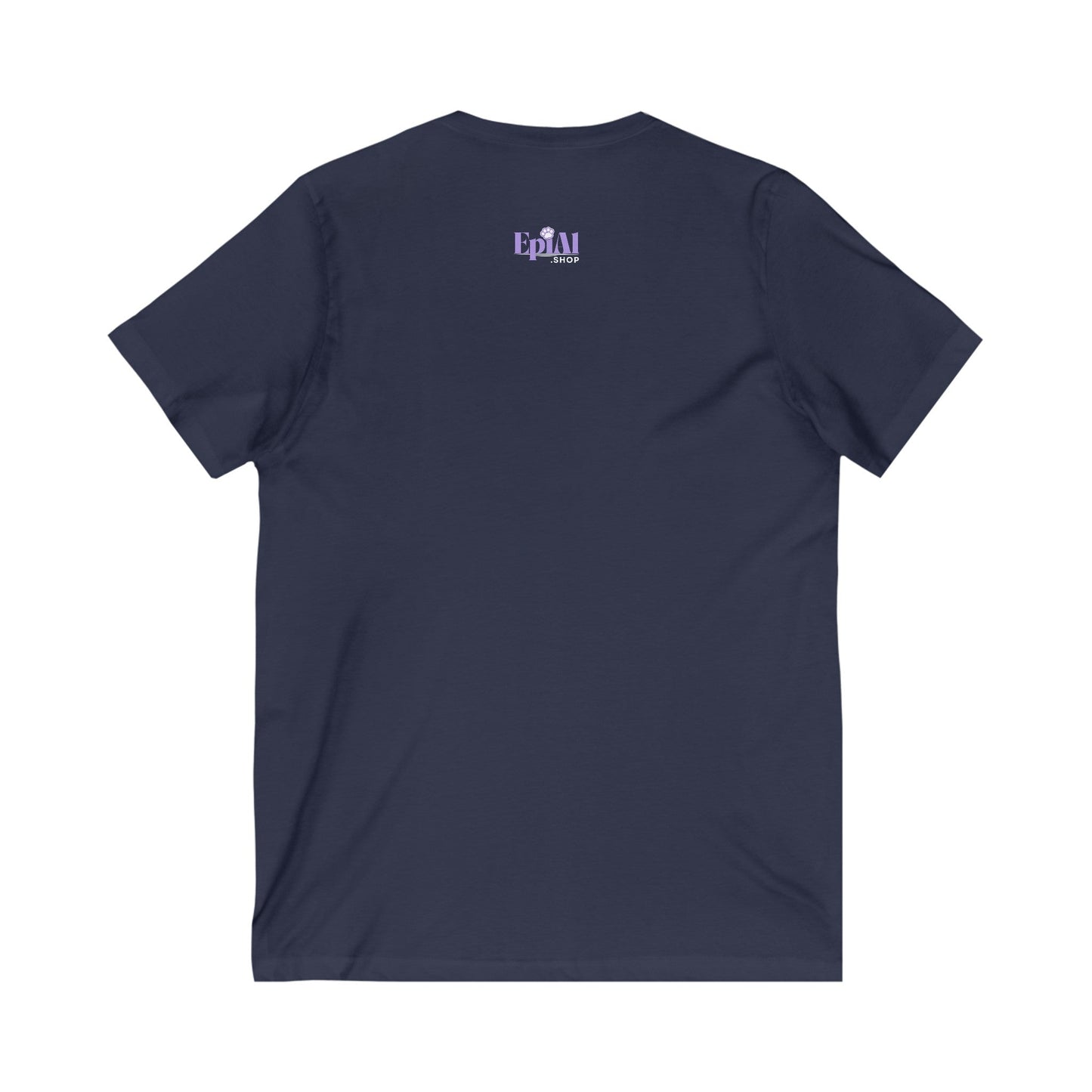 Golden Cat Lady Jersey Short Sleeve V - Neck Tee - V - neck - Epileptic Al’s Shop