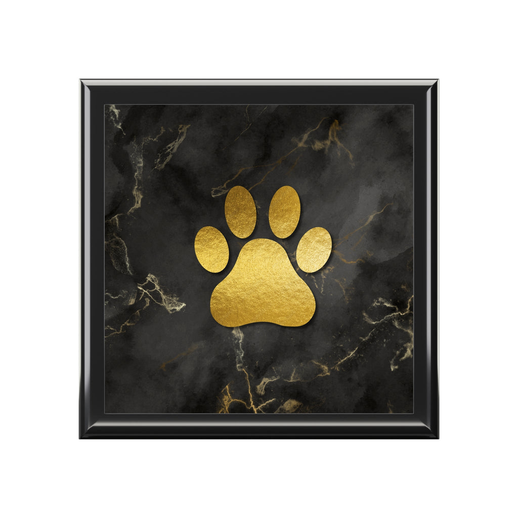 Golden Paw Jewelry Box - Home Decor - Epileptic Al’s Shop