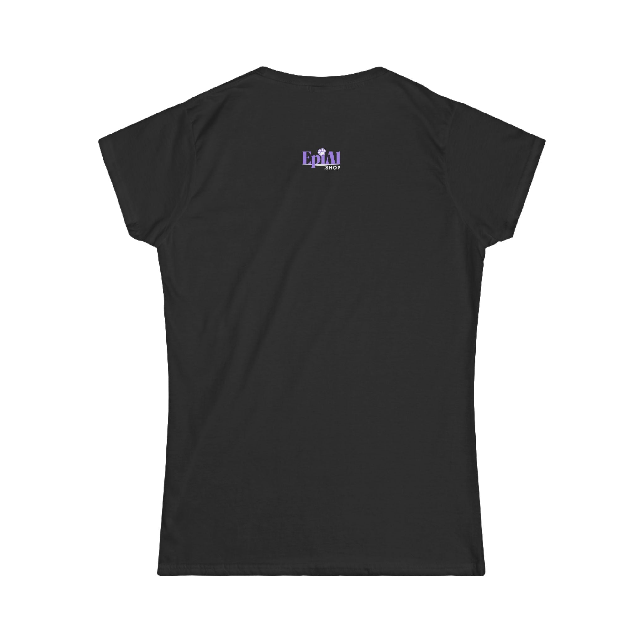 Graceful Cat Women's Tee - Cute Feline Ballerina Graphic Shirt - Clothing, T-shirts - EpiAl's Shop