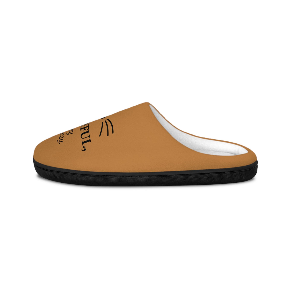 “Graceful… In My Own Way” Men’s Cat Slippers – Indoor Fleece House Shoes - Shoes. Slippers - EpiAl's Shop