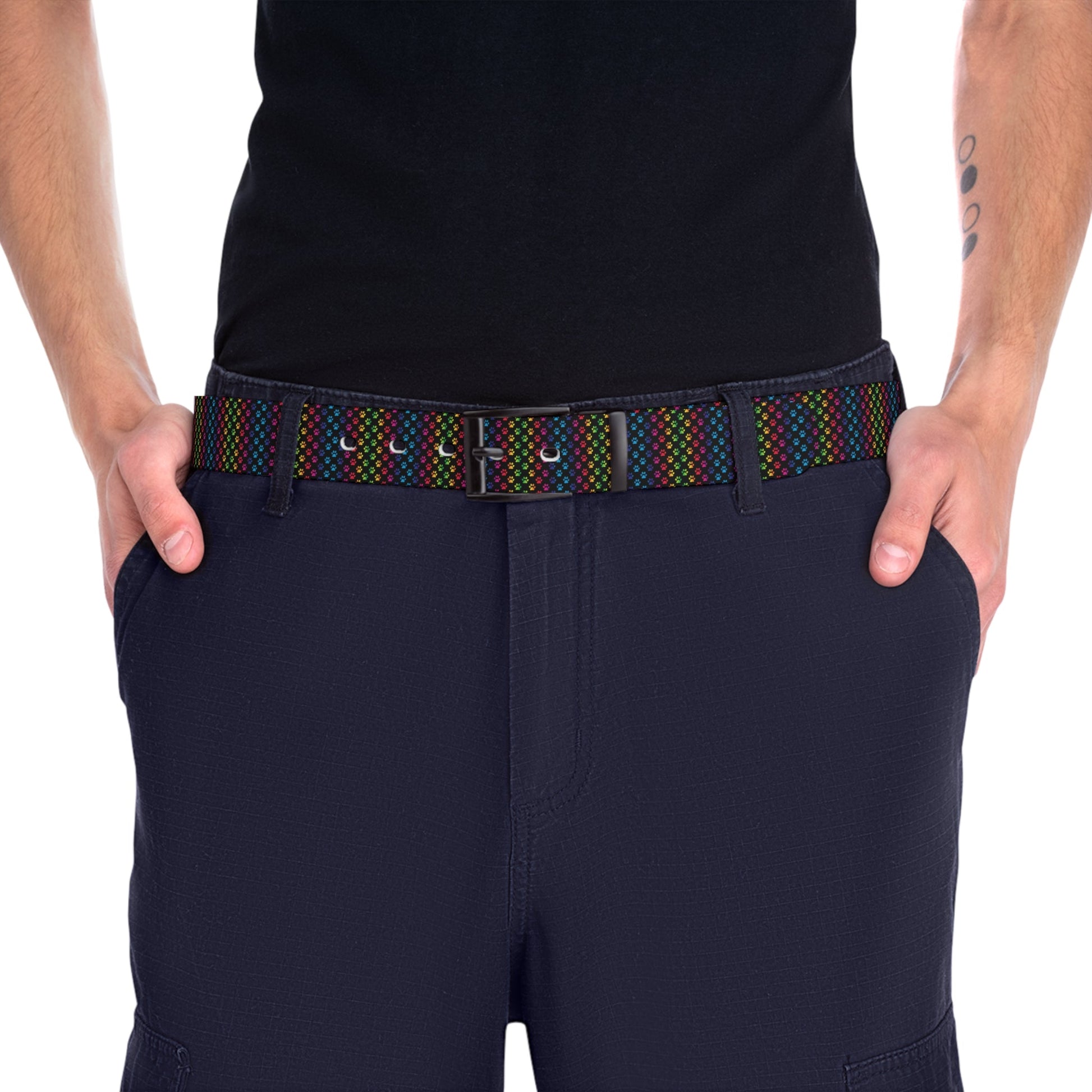 Gradient Paws Belt - Accessories - Epileptic Al’s Shop