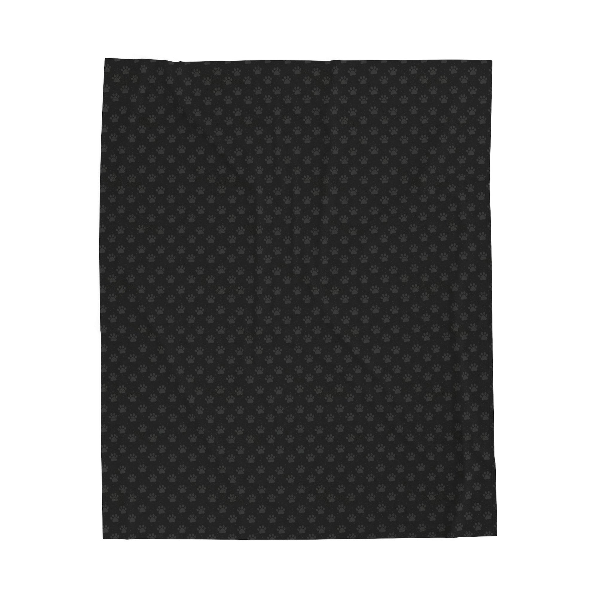Gray Paws Velveteen Plush Blanket - All Over Prints - Epileptic Al’s Shop
