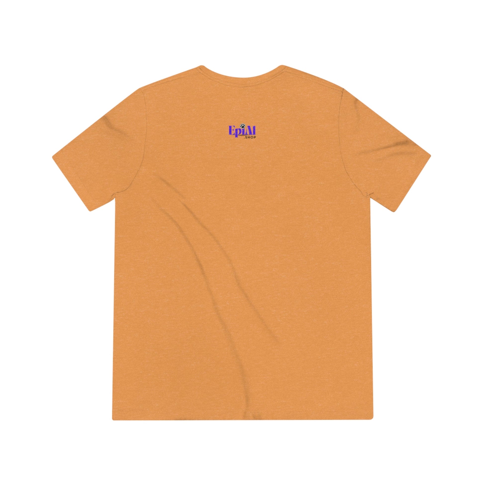 Green & Gold Paw Unisex Triblend Tee - T - Shirt - Epileptic Al’s Shop
