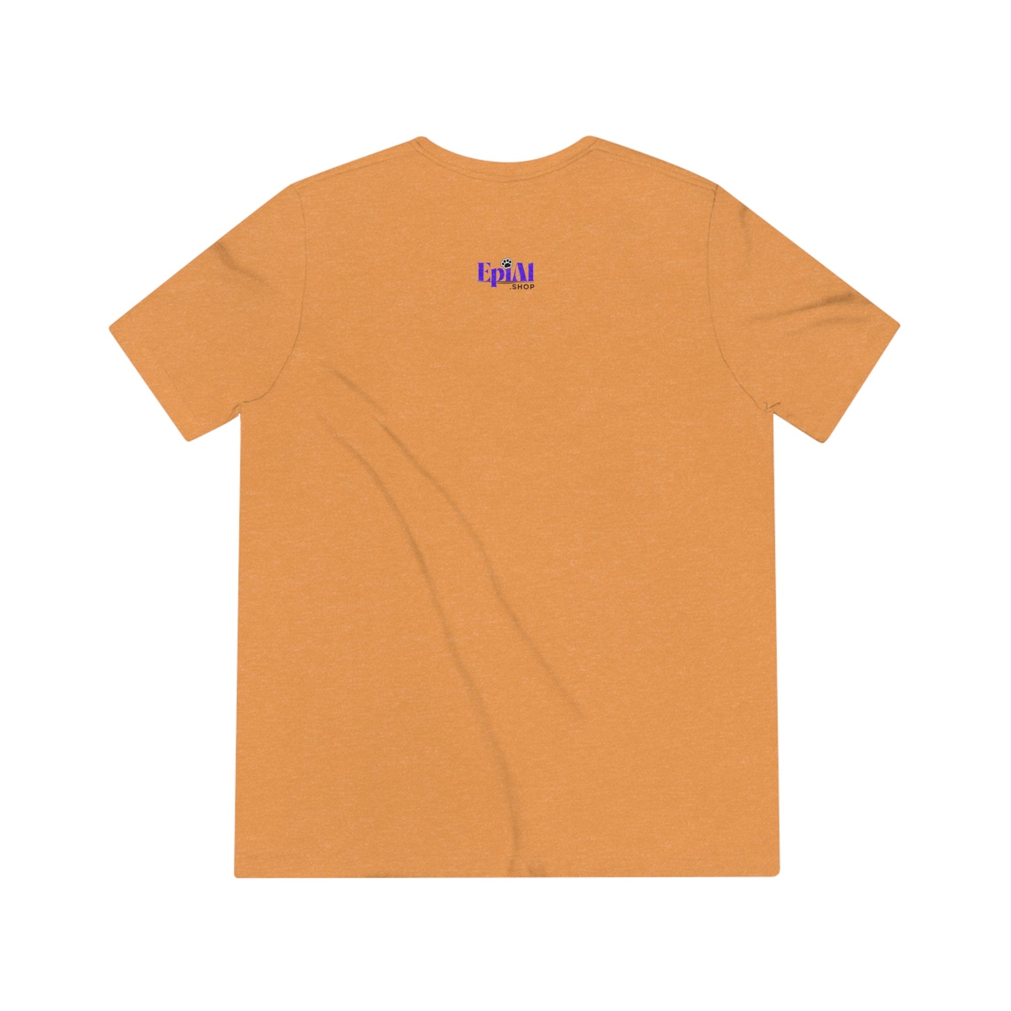 Green & Gold Paw Unisex Triblend Tee - T - Shirt - Epileptic Al’s Shop