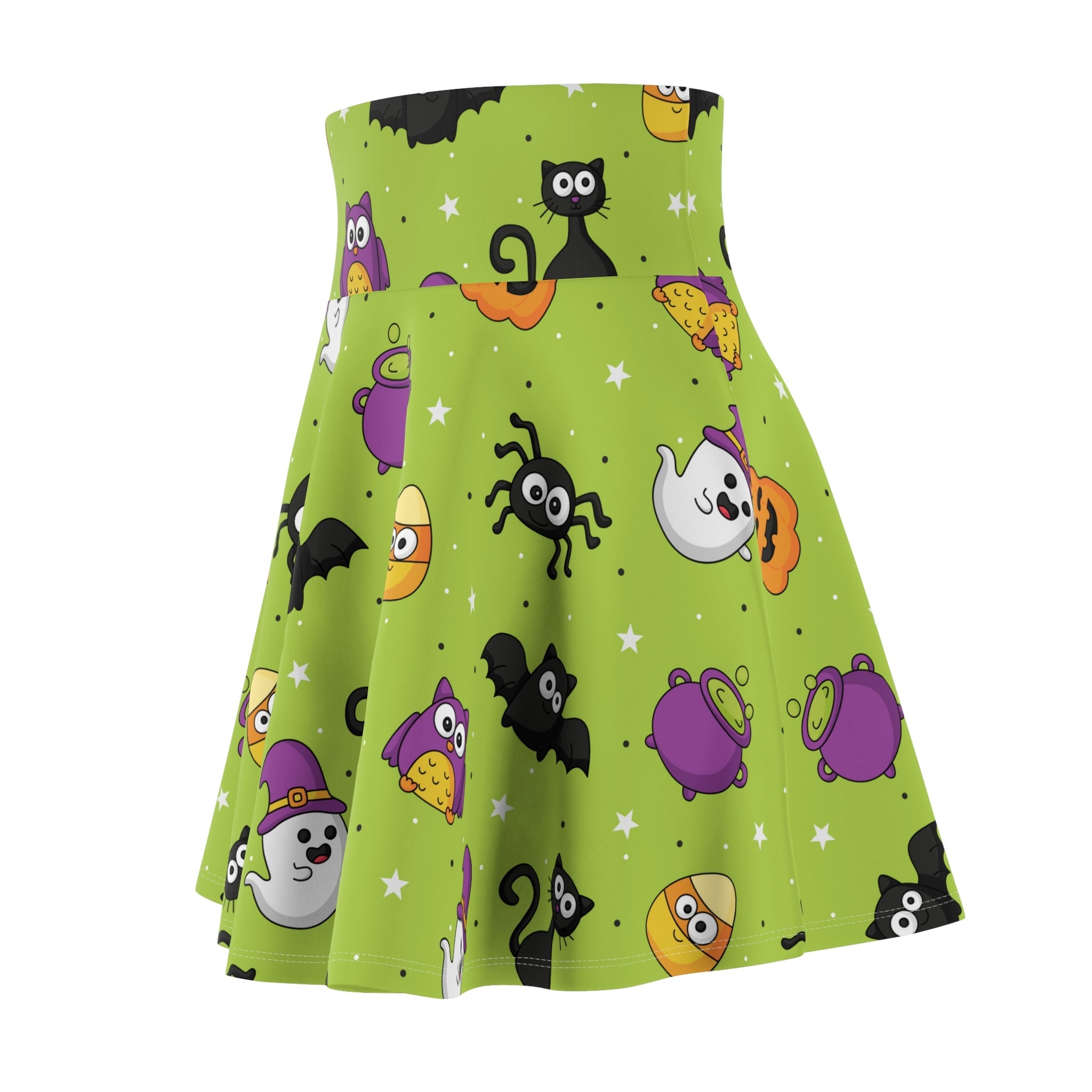 Green Halloween Women's Skater Skirt - EpiAl's Shop
