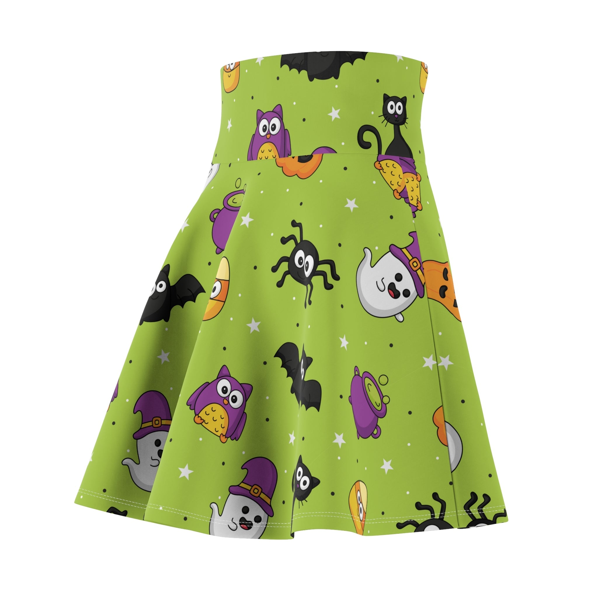 Green Halloween Women's Skater Skirt - EpiAl's Shop