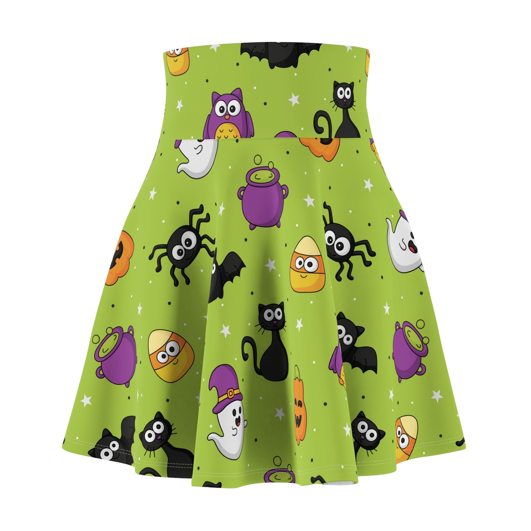 Green Halloween Women's Skater Skirt - EpiAl's Shop