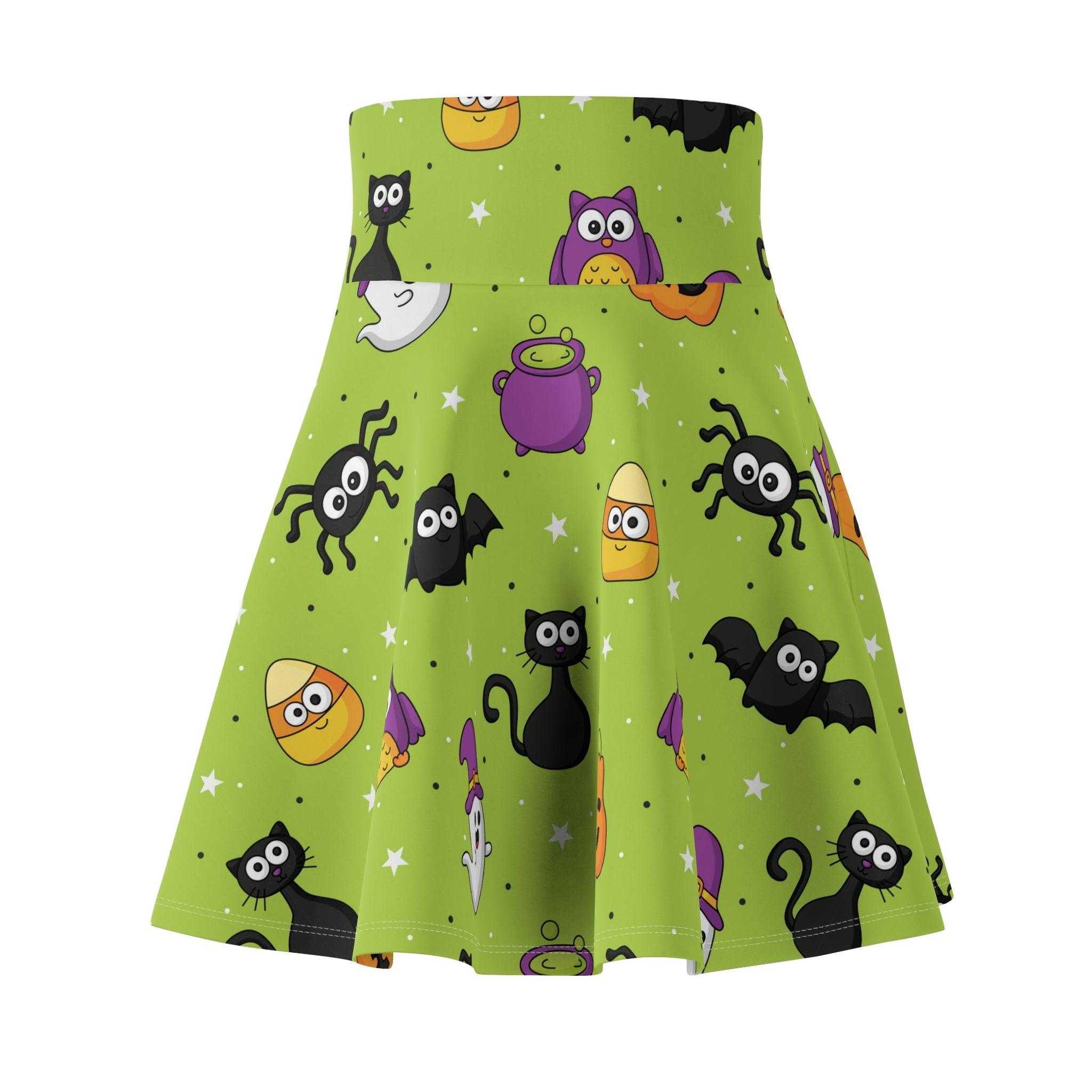 Green Halloween Women's Skater Skirt - EpiAl's Shop