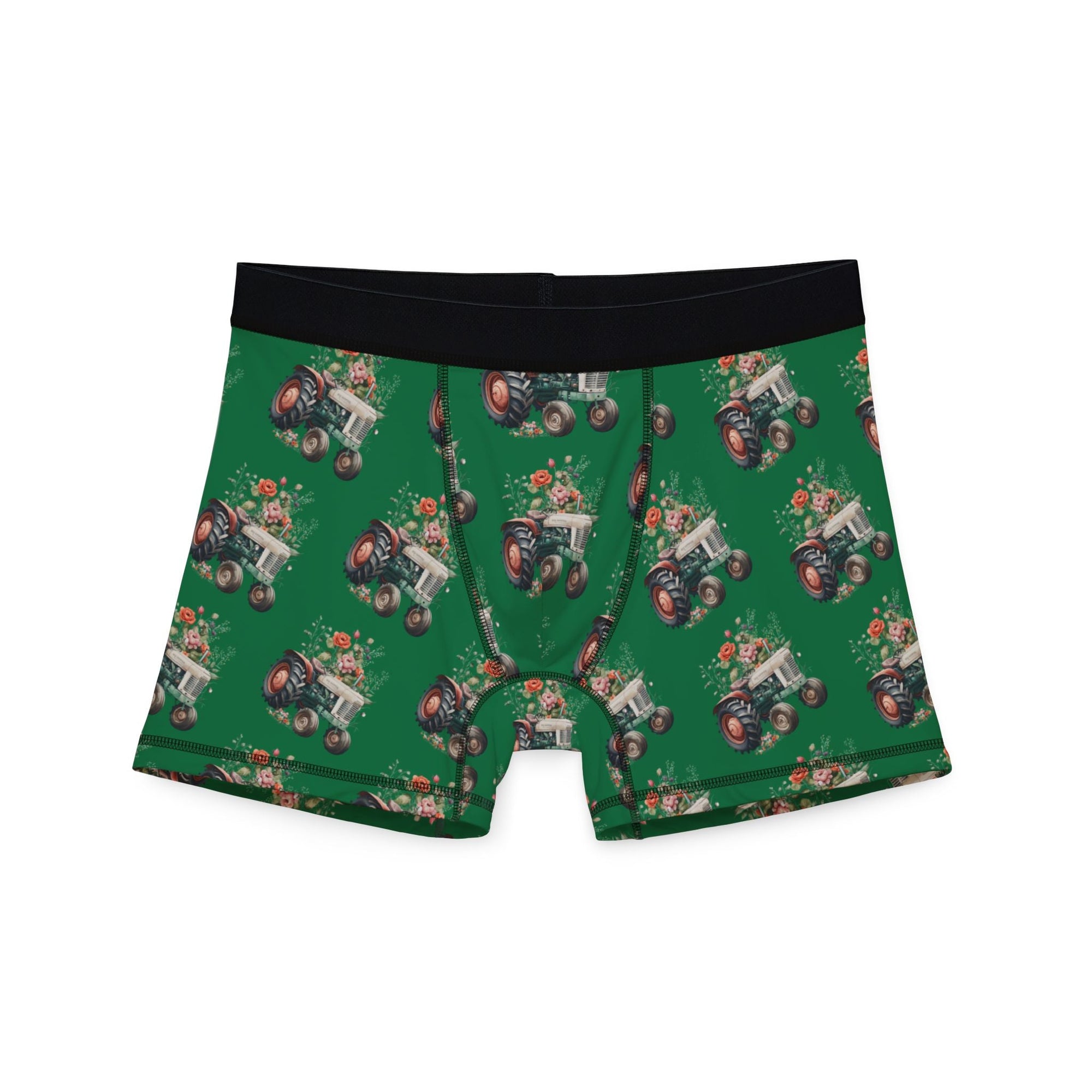 Green Tractor Men's Boxers - Clothing, Underwear - EpiAl's Shop