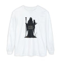 Grim Reaper with Cat Long Sleeve T-Shirt - Clothing, T-shirts, Long - Sleeve - EpiAl's Shop