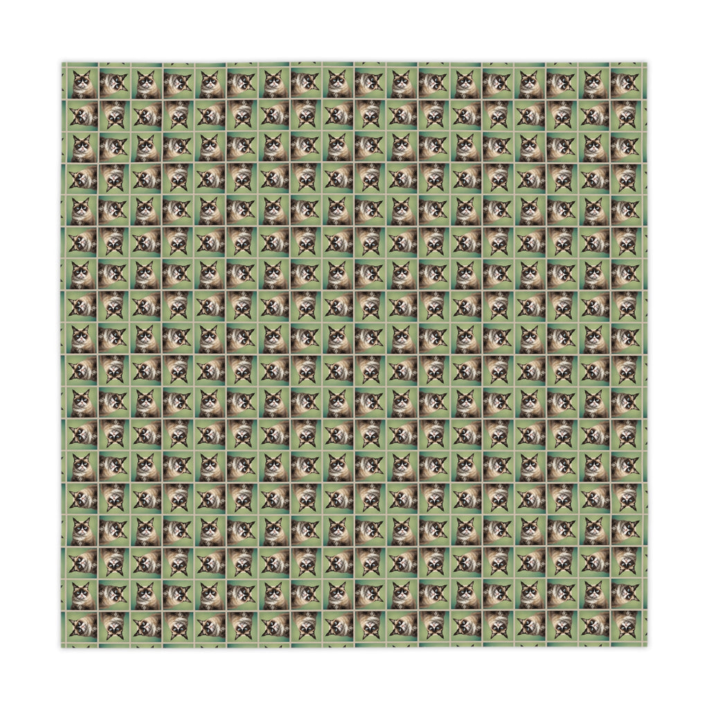 Grouchy Cat Tablecloth - Decor, Dining, Table Decor - EpiAl's Shop