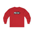 Grungy Meow Long Sleeve Tee - Clothing, T-shirts, Long - Sleeve - EpiAl's Shop