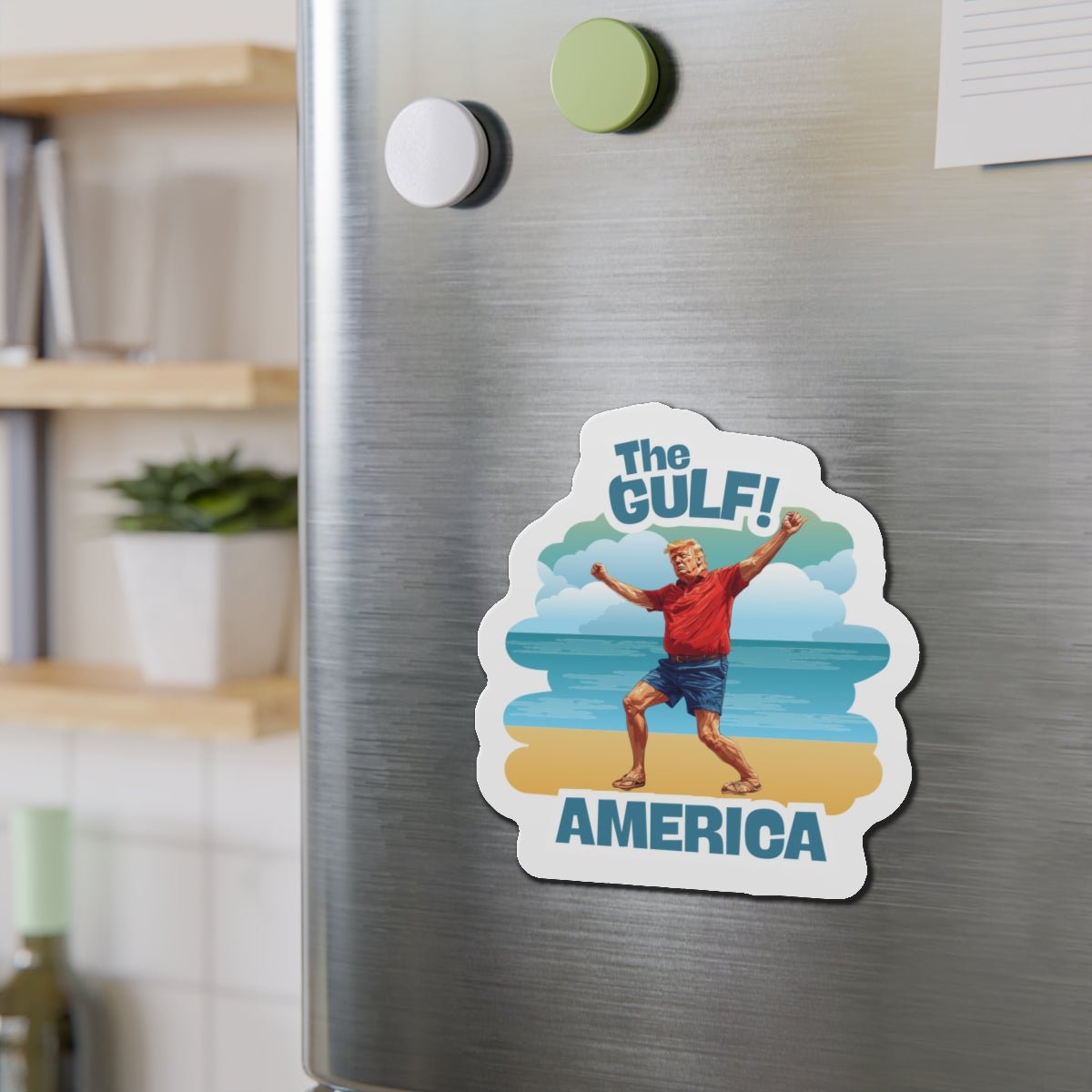 Gulf Coast Die - Cut Magnet, Fun Home Decor - Decor, Kitchen, Magnets - EpiAl's Shop