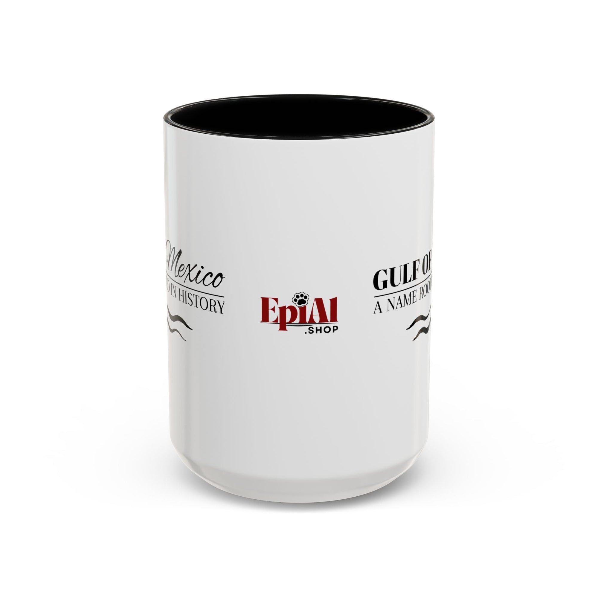 Gulf of Mexico A Name Rooted in History Accent Coffee Mug - Drinkware, Coffee Mugs - EpiAl's Shop