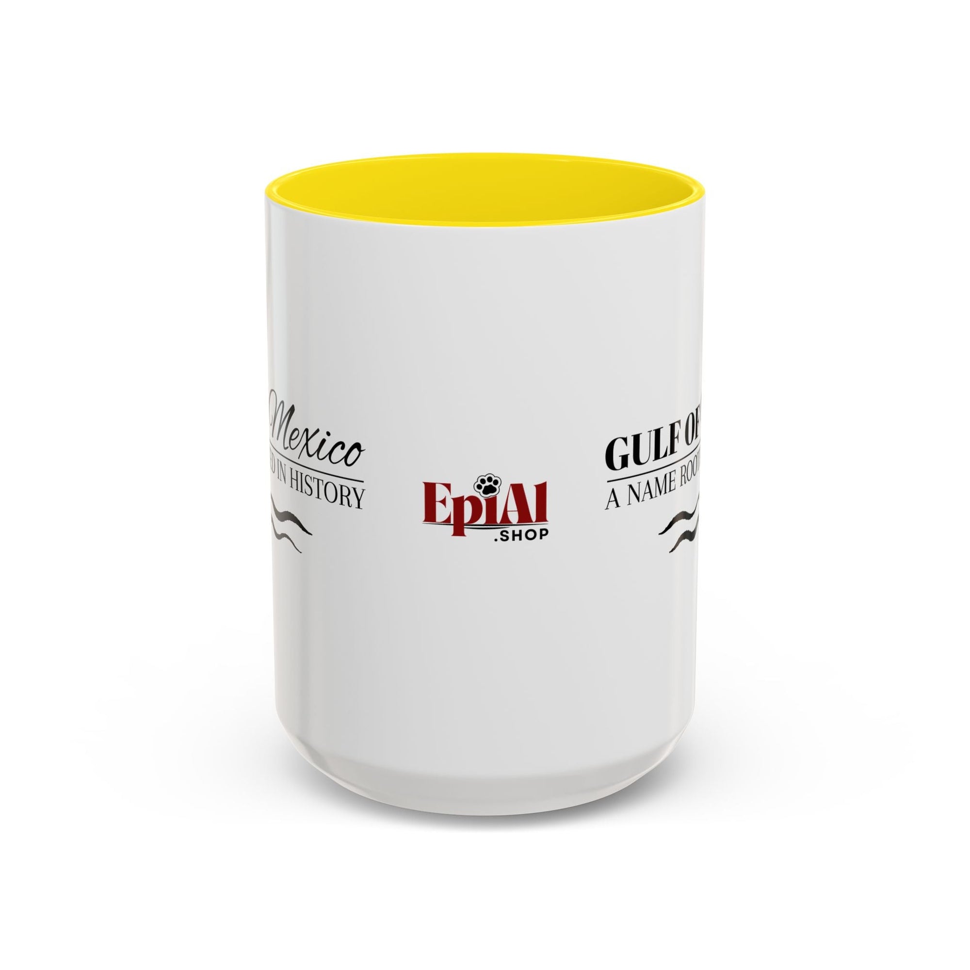 Gulf of Mexico A Name Rooted in History Accent Coffee Mug - Drinkware, Coffee Mugs - EpiAl's Shop