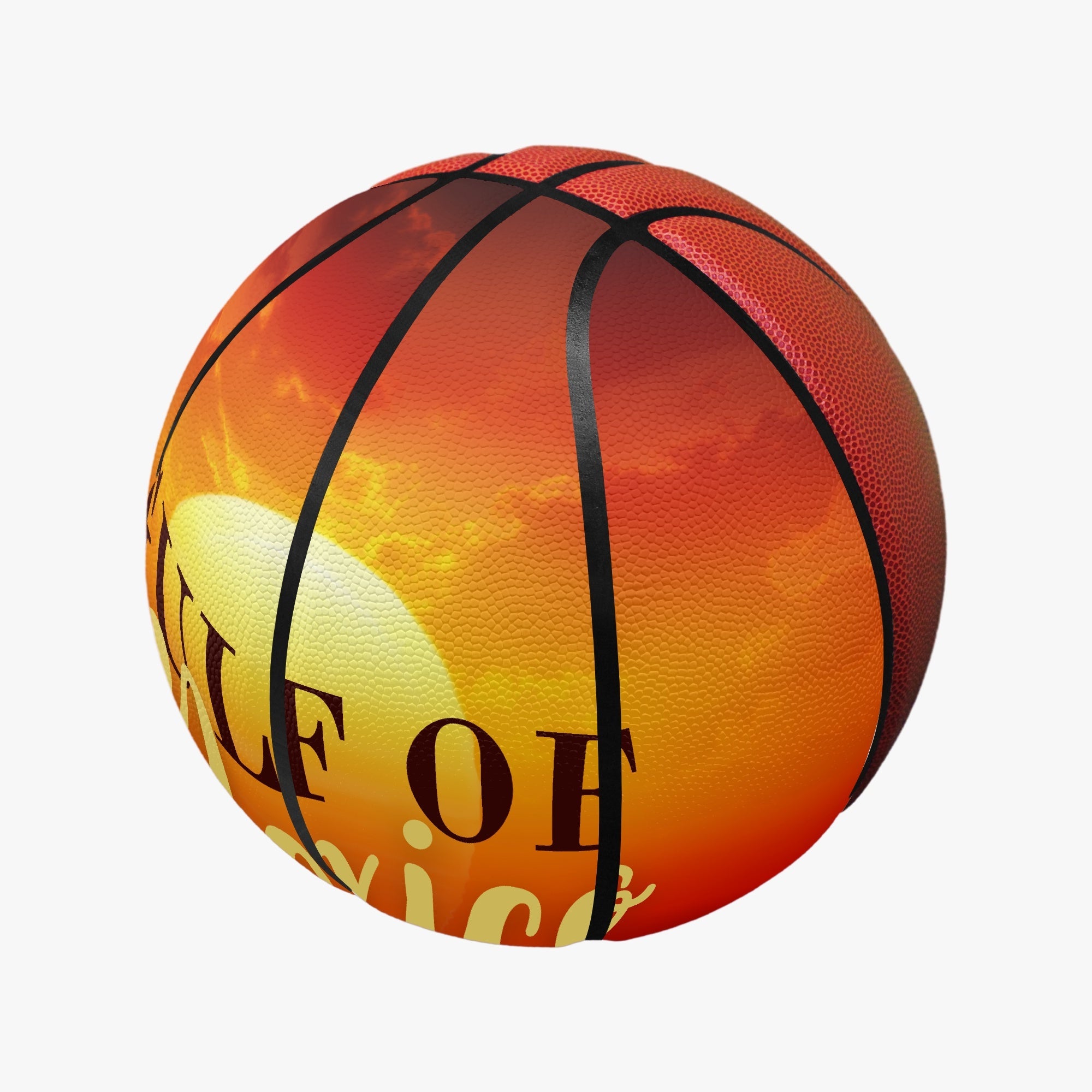 Gulf of Mexico Basketball - Four Panel Printed - Toys & Games, Basketballs - EpiAl's Shop