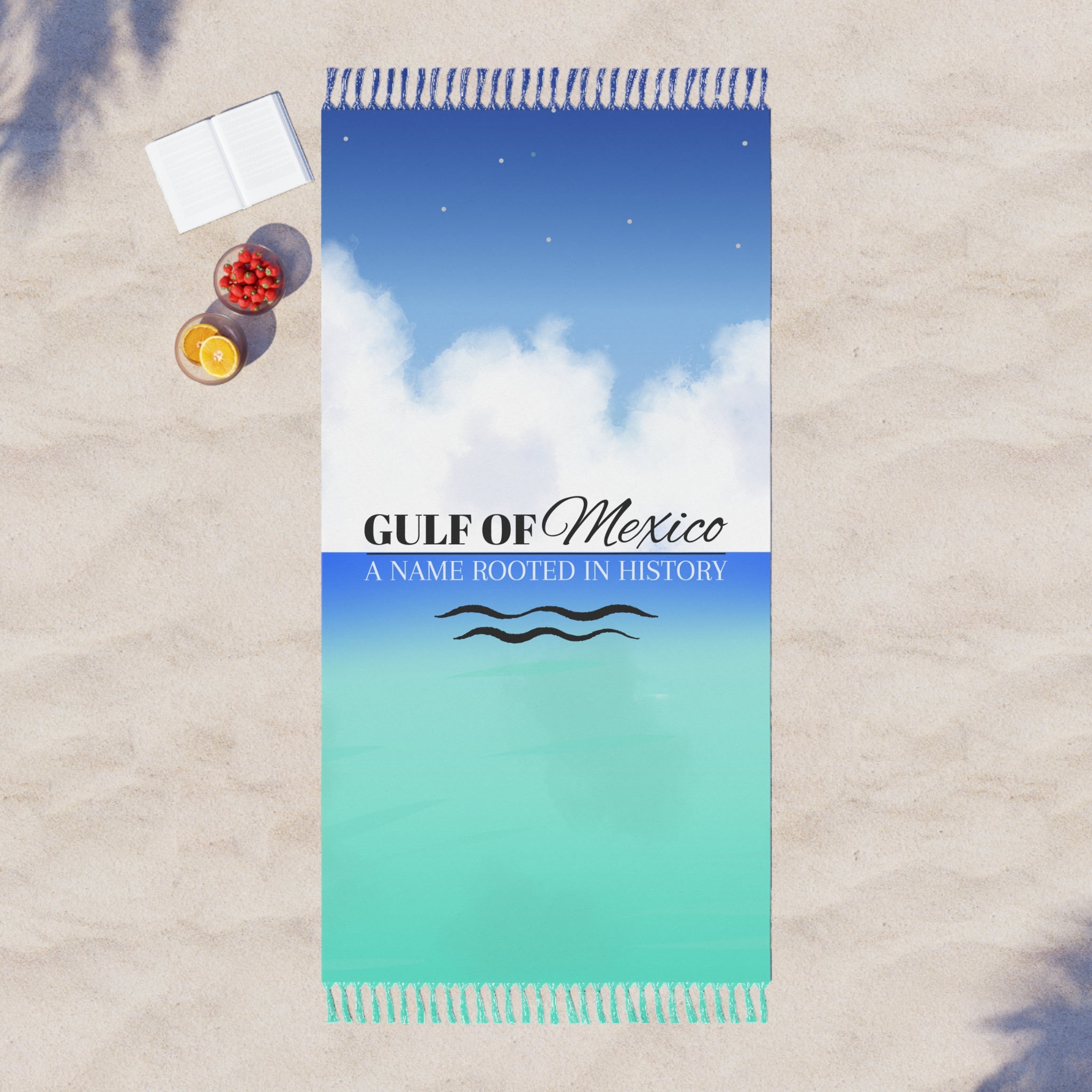 Gulf of Mexico Beach Cloth - Decor, Towels, Beach - EpiAl's Shop