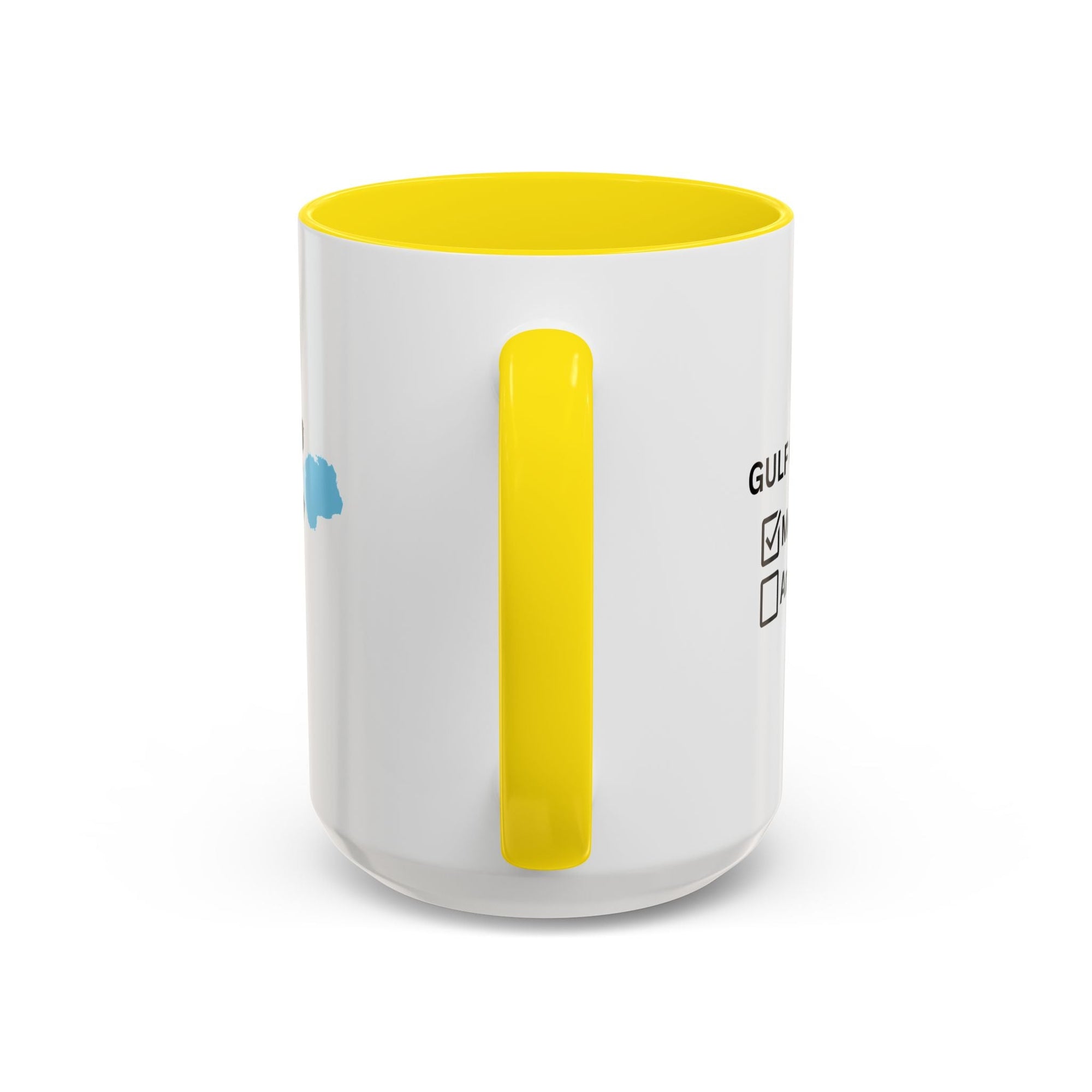 Gulf of Mexico Checkbox Accent Coffee Mug - Drinkware, Coffee Mugs - EpiAl's Shop