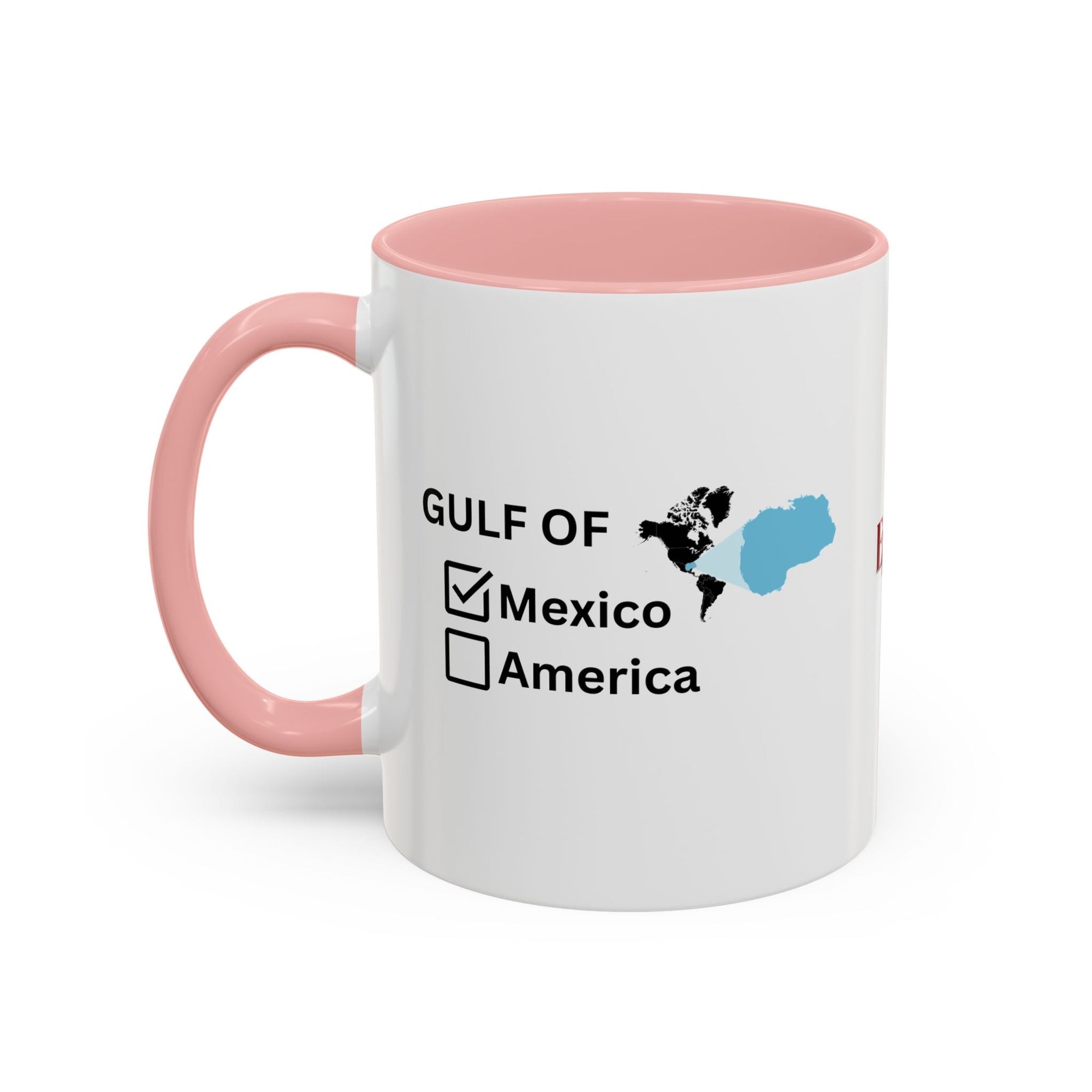 Gulf of Mexico Checkbox Accent Coffee Mug - Drinkware, Coffee Mugs - EpiAl's Shop
