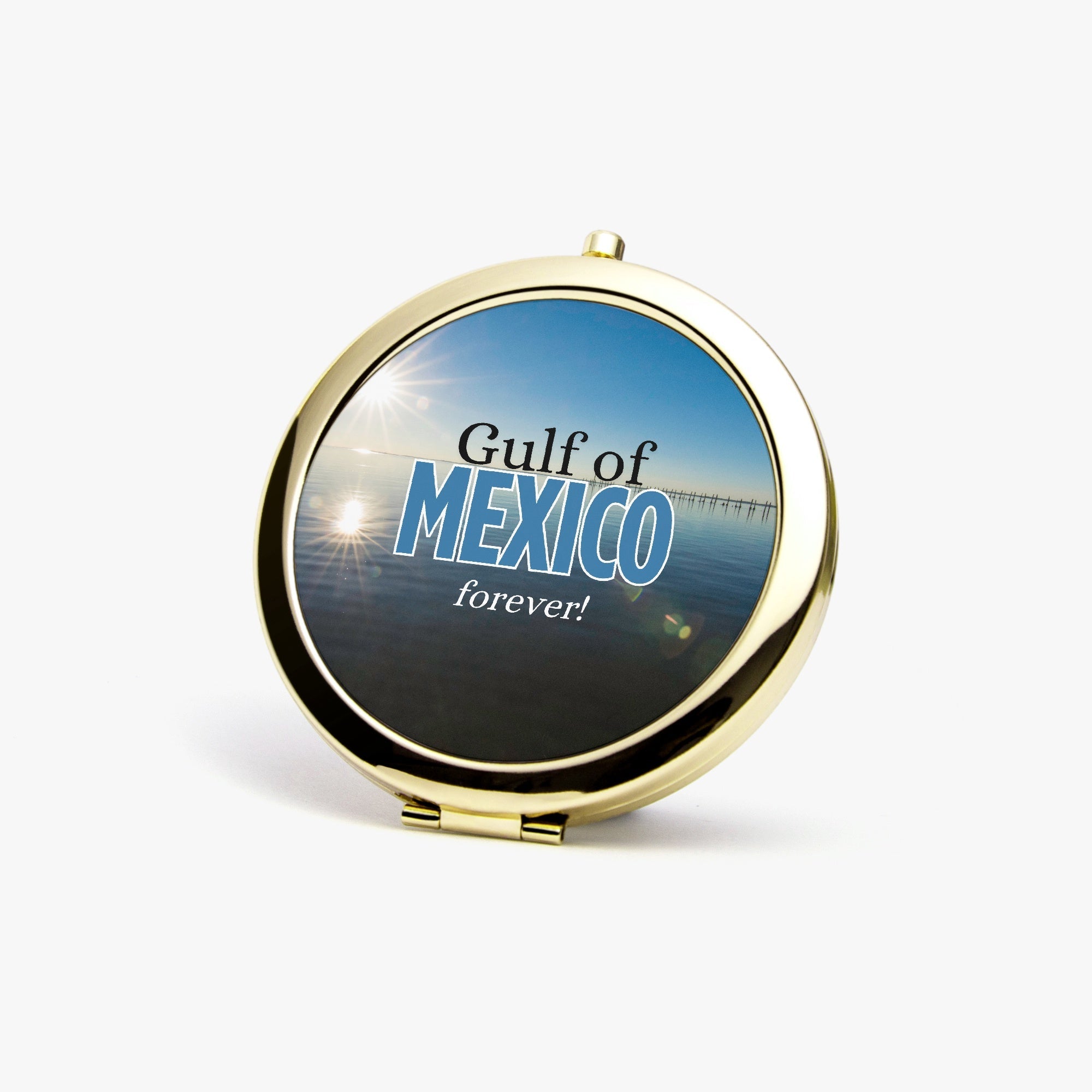 Gulf of Mexico Compact Mirror - Accessories, Beauty, Travel Mirror - EpiAl's Shop