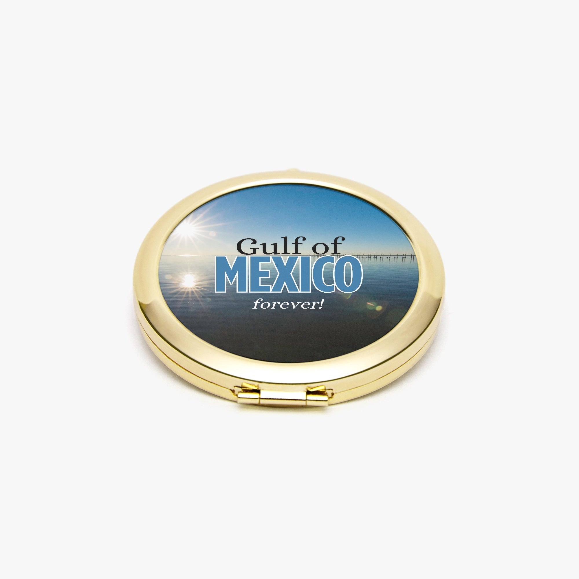 Gulf of Mexico Compact Mirror - Accessories, Beauty, Travel Mirror - EpiAl's Shop