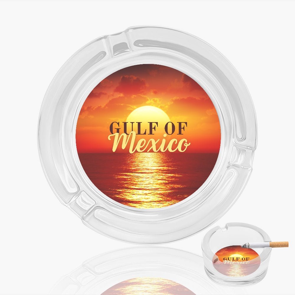 Gulf of Mexico Glass Ashtray - Decor, Home, Ashtrays - EpiAl's Shop