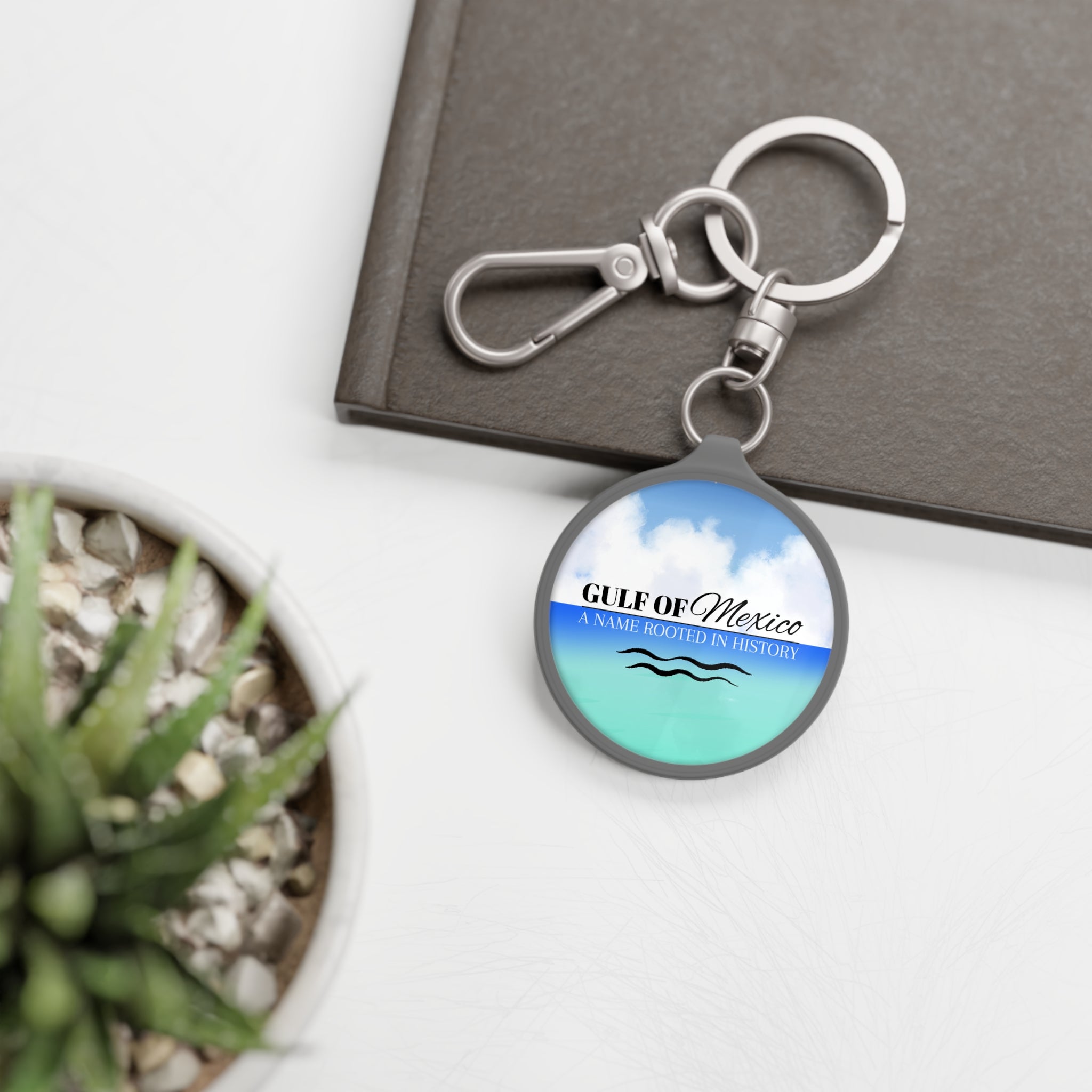 Gulf of Mexico Keyring Tag - Jewelry, Keychains - EpiAl's Shop
