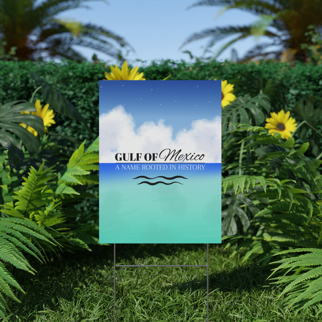 Gulf of Mexico Plastic Yard Sign - Decor, Outdoor - EpiAl's Shop