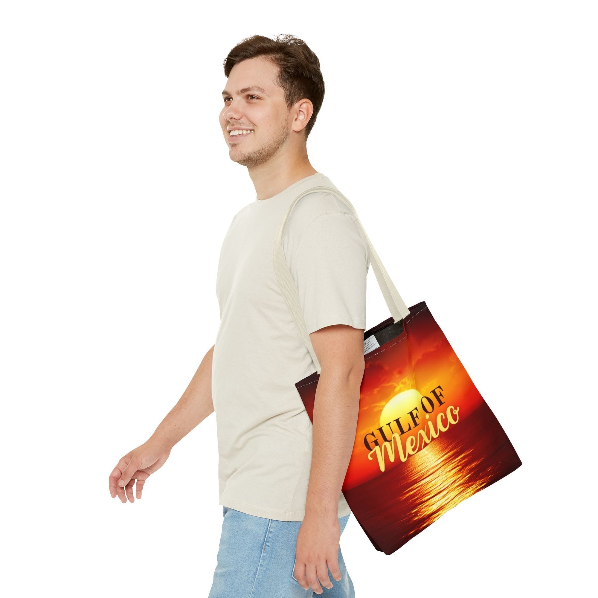 Gulf of Mexico Sunset Tote Bag - Chic Beach Accessory - Bags, Tote - EpiAl's Shop