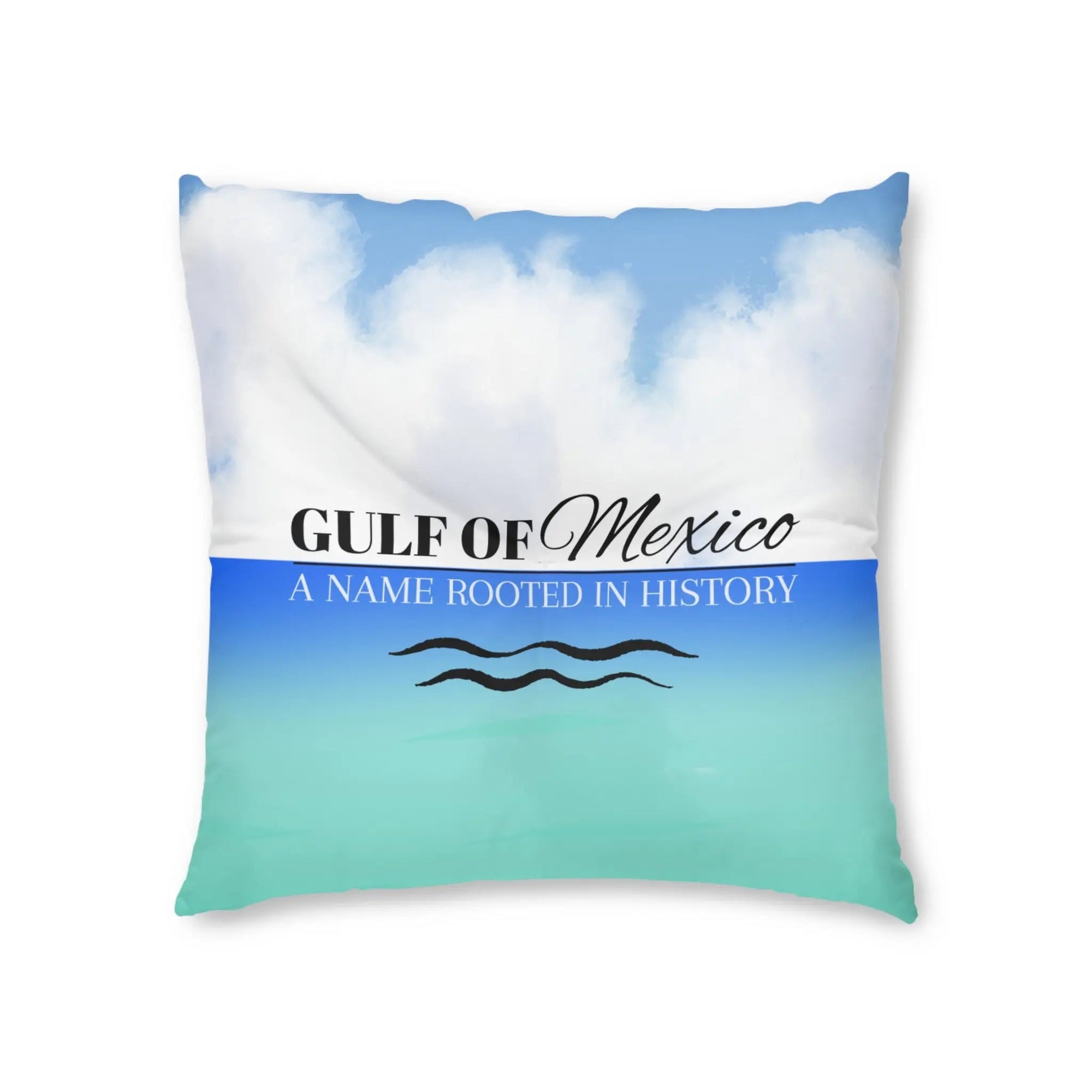 Gulf of Mexico Tufted Floor Pillow - Coastal Comfort Decor - Decor, Home, Pillows - EpiAl's Shop