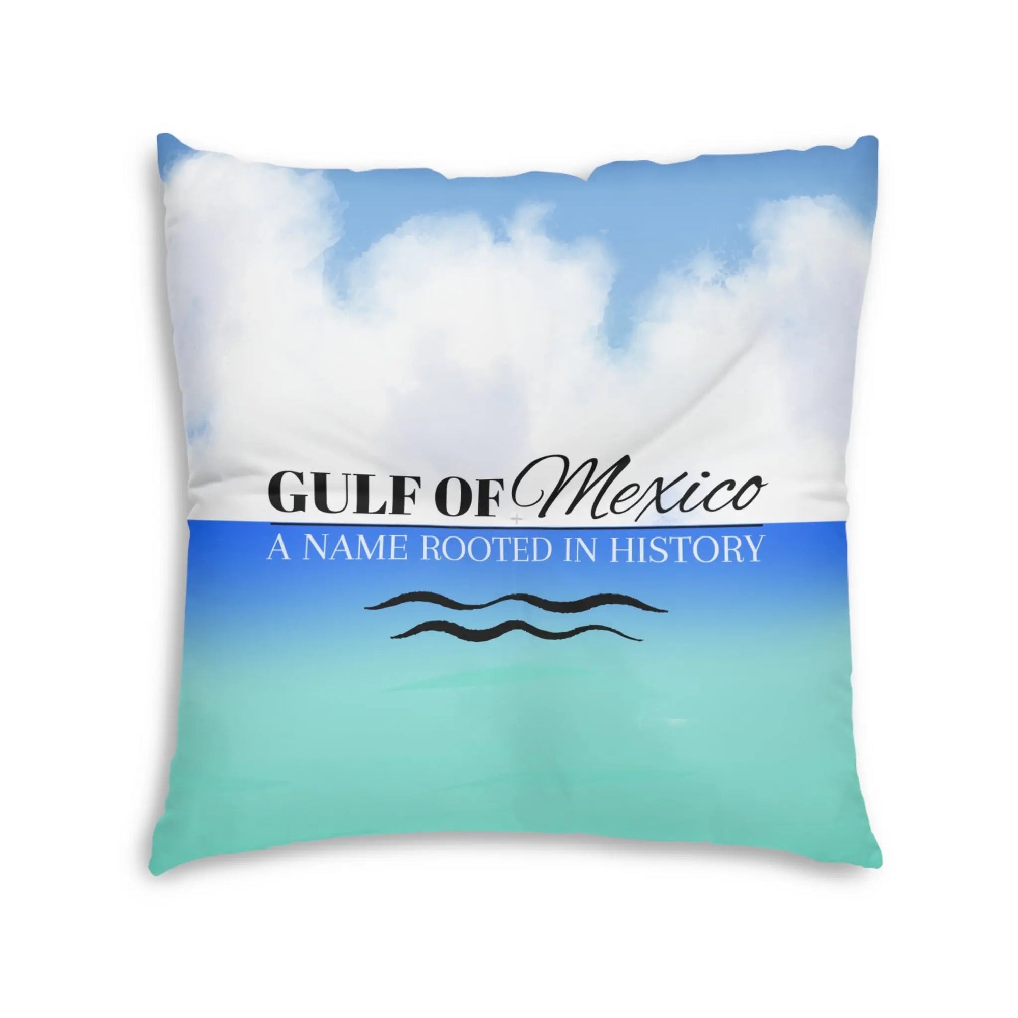 Gulf of Mexico Tufted Floor Pillow - Coastal Comfort Decor - Decor, Home, Pillows - EpiAl's Shop