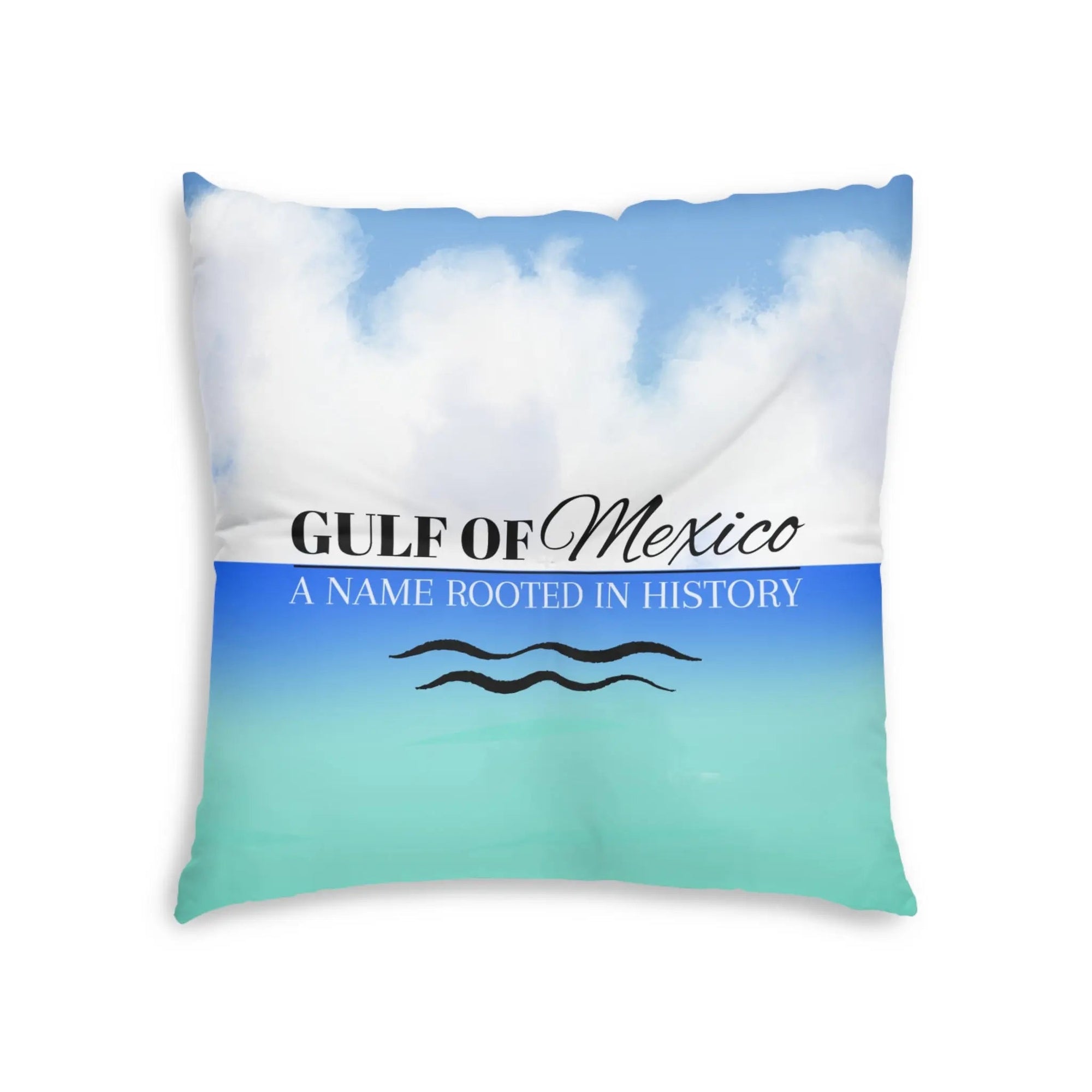 Gulf of Mexico Tufted Floor Pillow - Coastal Comfort Decor - Decor, Home, Pillows - EpiAl's Shop