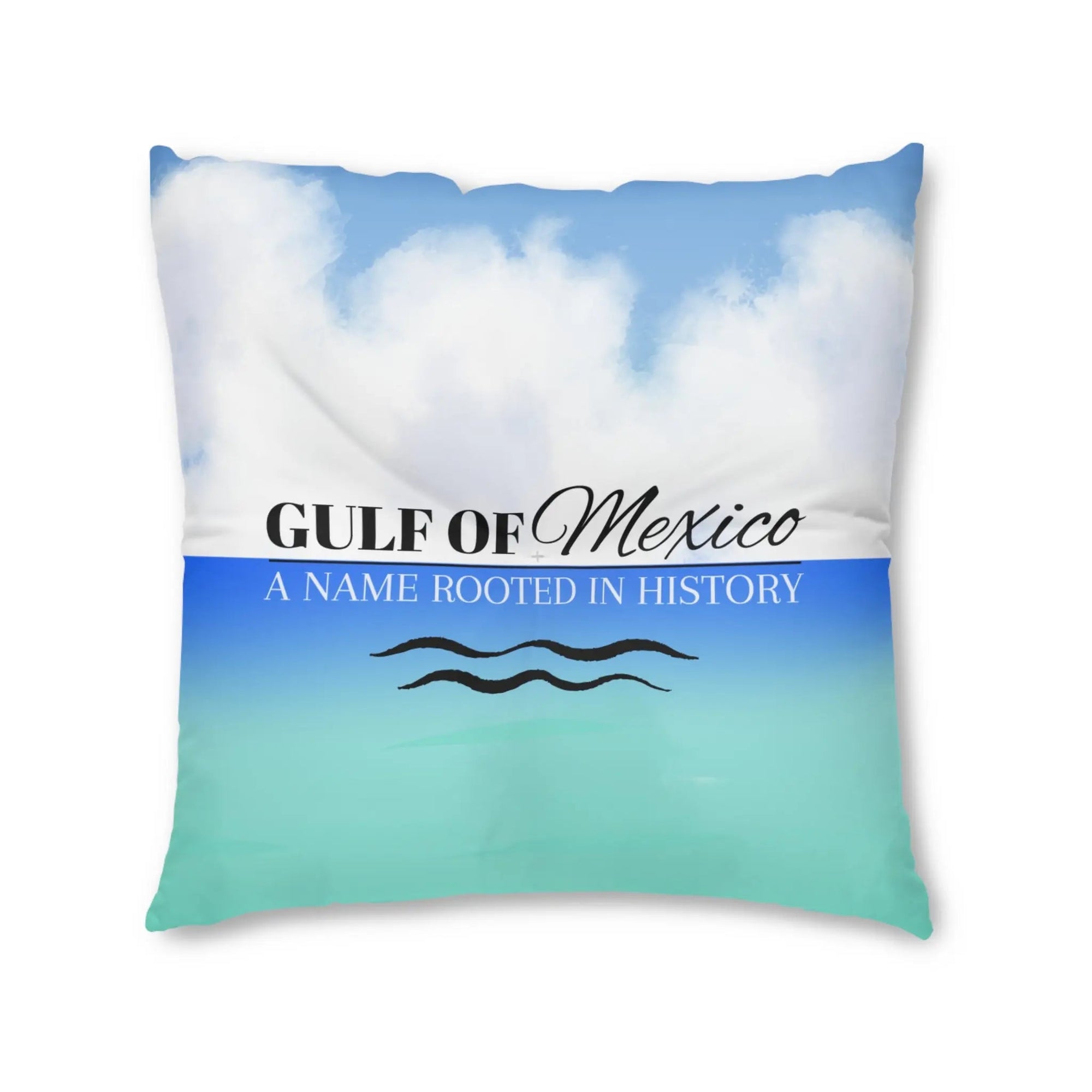 Gulf of Mexico Tufted Floor Pillow - Coastal Comfort Decor - Decor, Home, Pillows - EpiAl's Shop