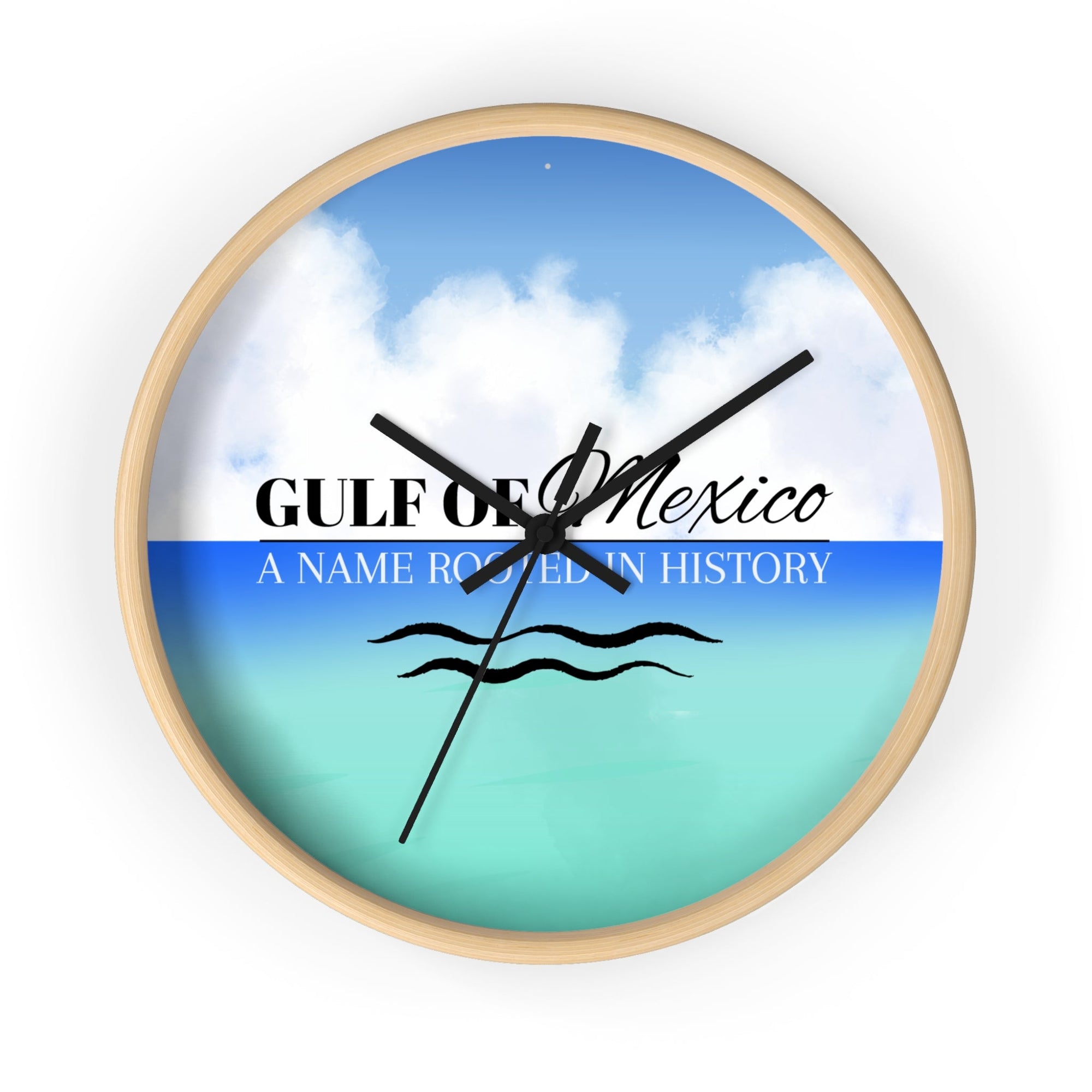 Gulf of Mexico Wall Clock - Decor, Home, Wall Clocks - EpiAl's Shop