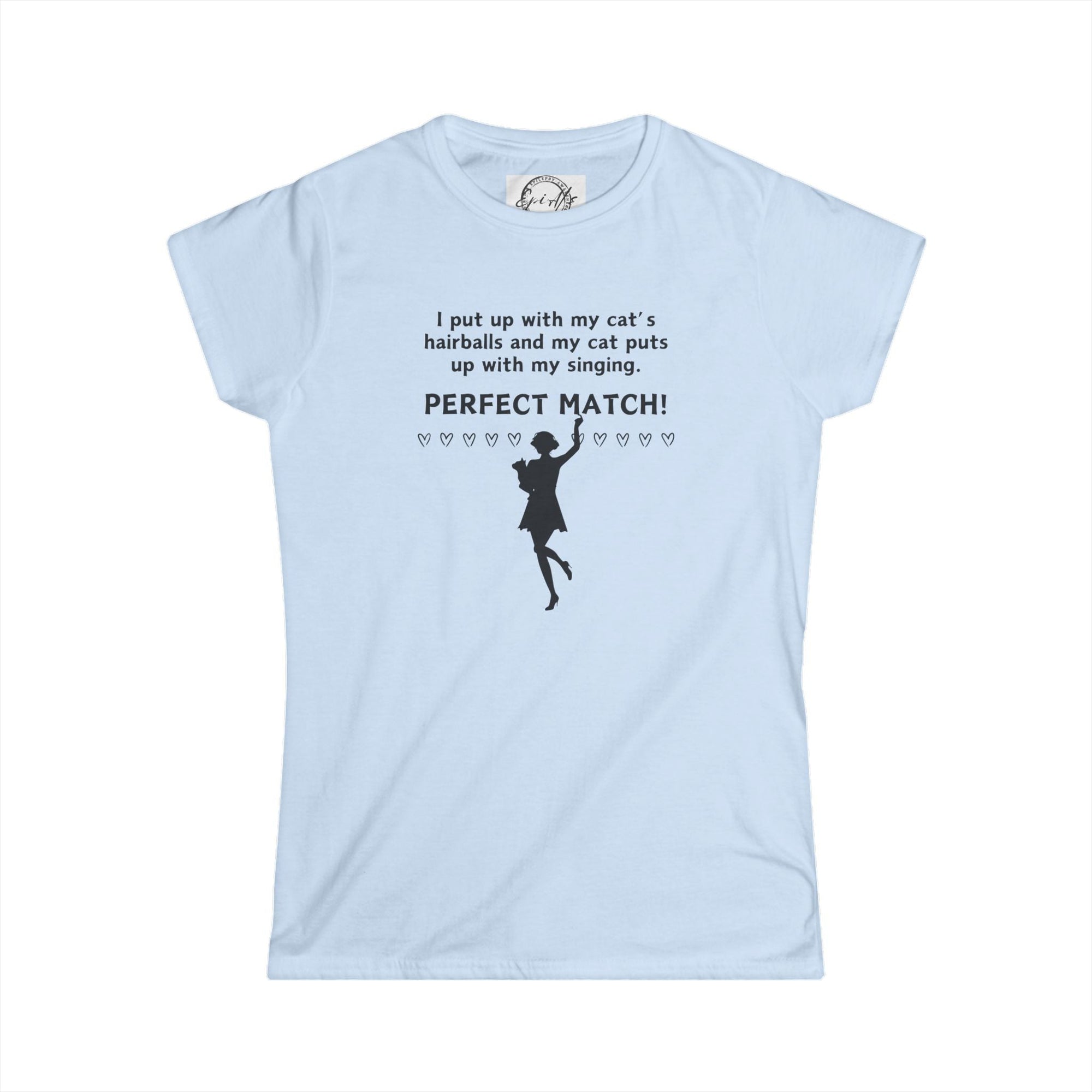 Hairballs & Singing Women's Softstyle Tee - Clothing, T-shirts - EpiAl's Shop