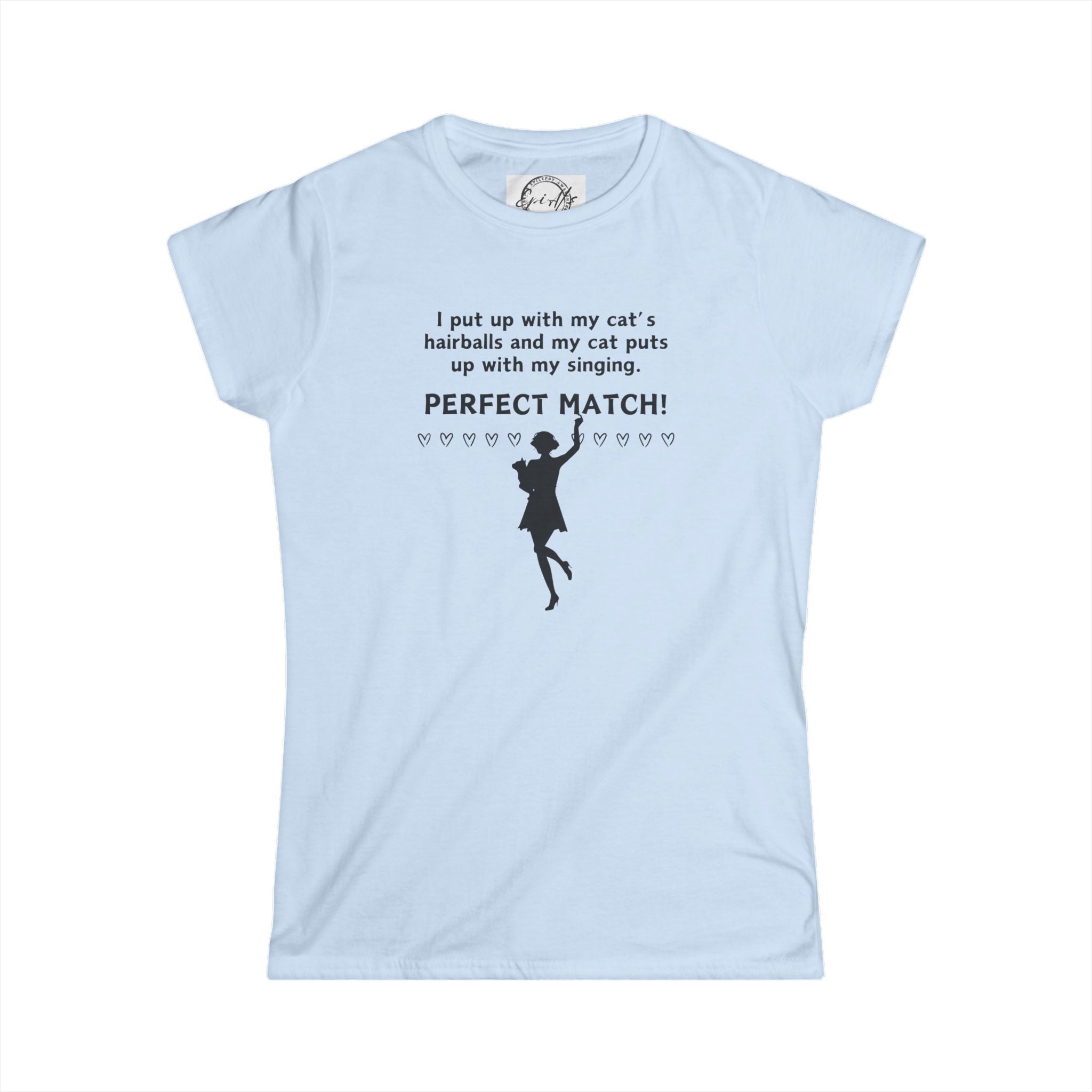 Hairballs & Singing Women's Softstyle Tee - Clothing, T-shirts - EpiAl's Shop