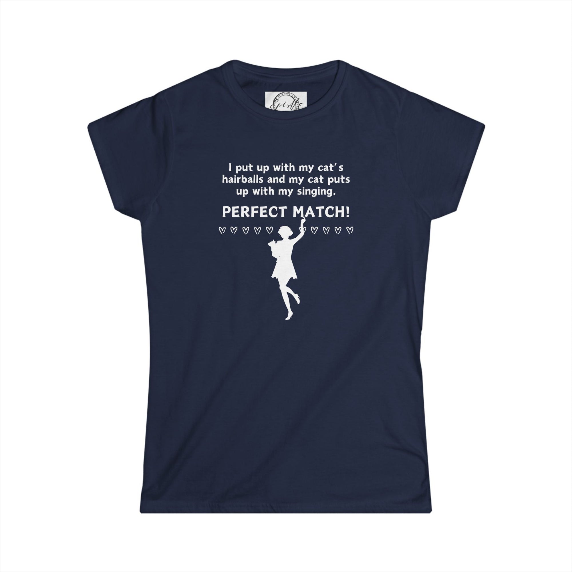 Hairballs & Singing Women's Softstyle Tee - Clothing, T-shirts - EpiAl's Shop