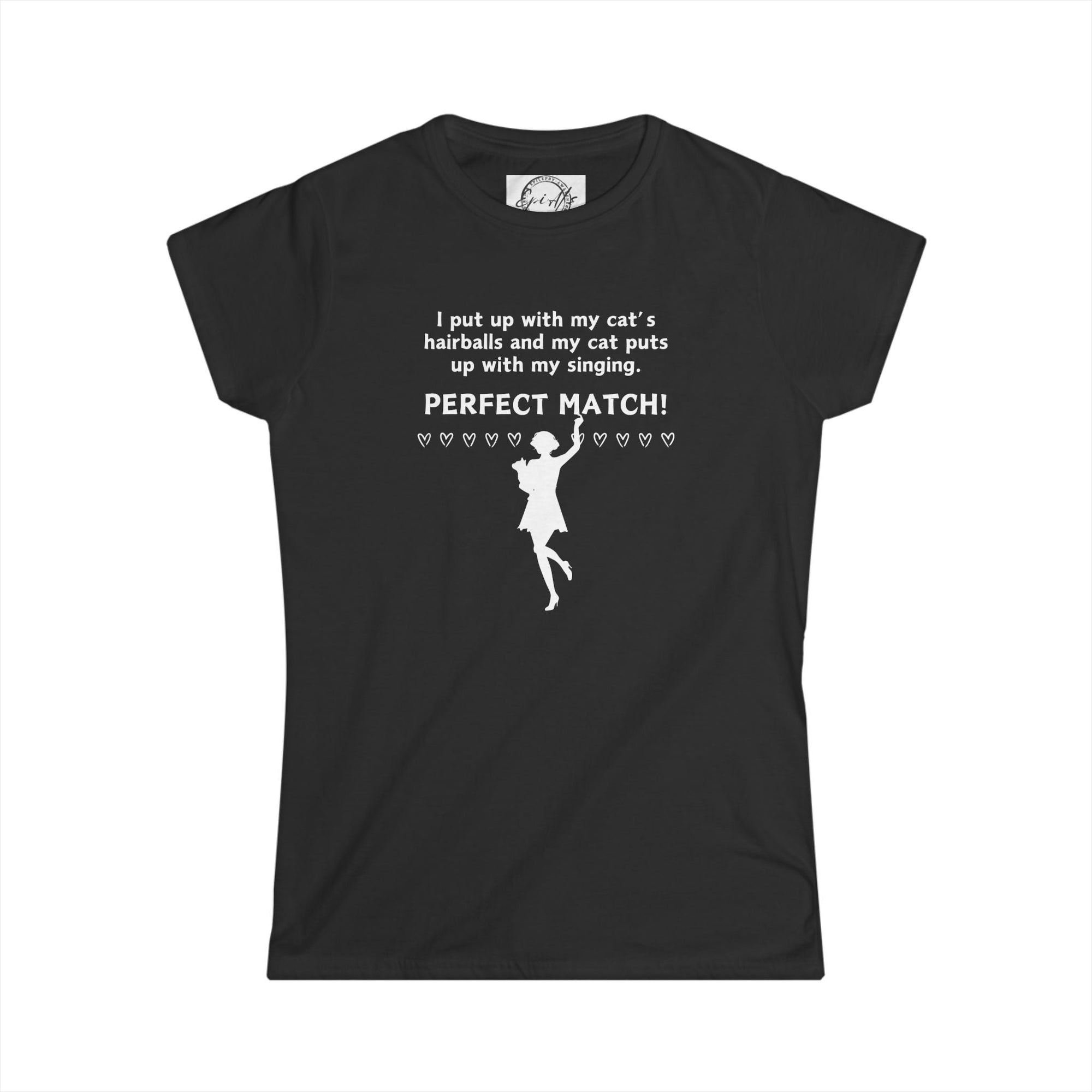 Hairballs & Singing Women's Softstyle Tee - Clothing, T-shirts - EpiAl's Shop