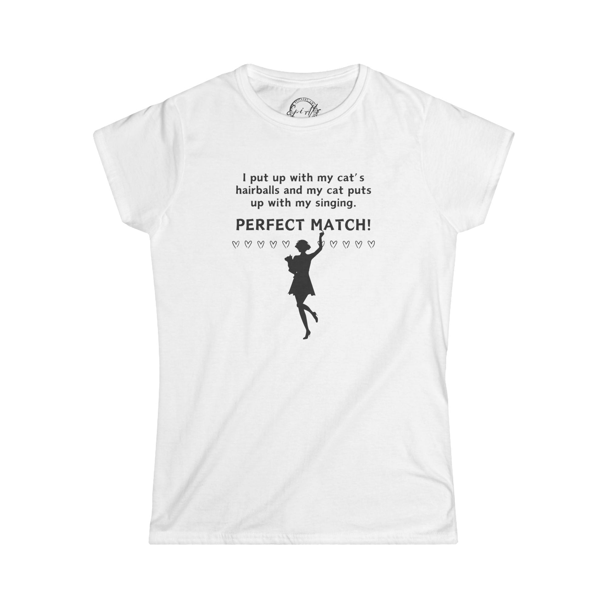 Hairballs & Singing Women's Softstyle Tee - Clothing, T-shirts - EpiAl's Shop