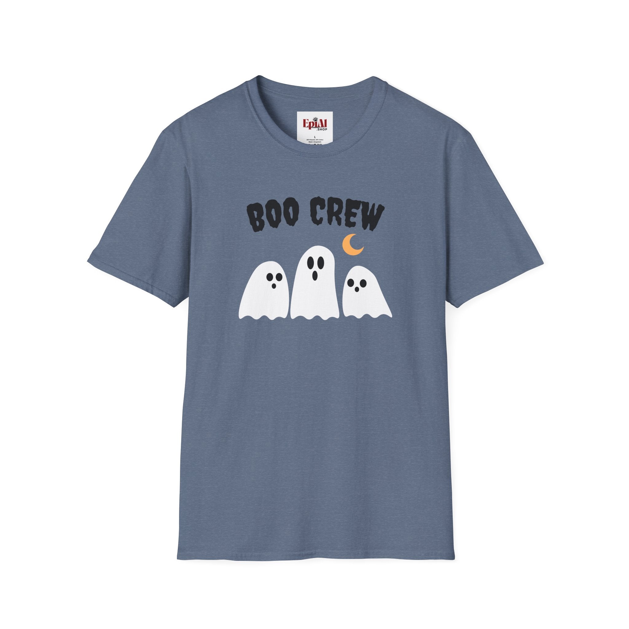 Halloween Boo Crew Unisex T-Shirt, Spooky Apparel, Ghost Lovers, Halloween Costume, Fall Fashion - Clothing, T-shirts - EpiAl's Shop