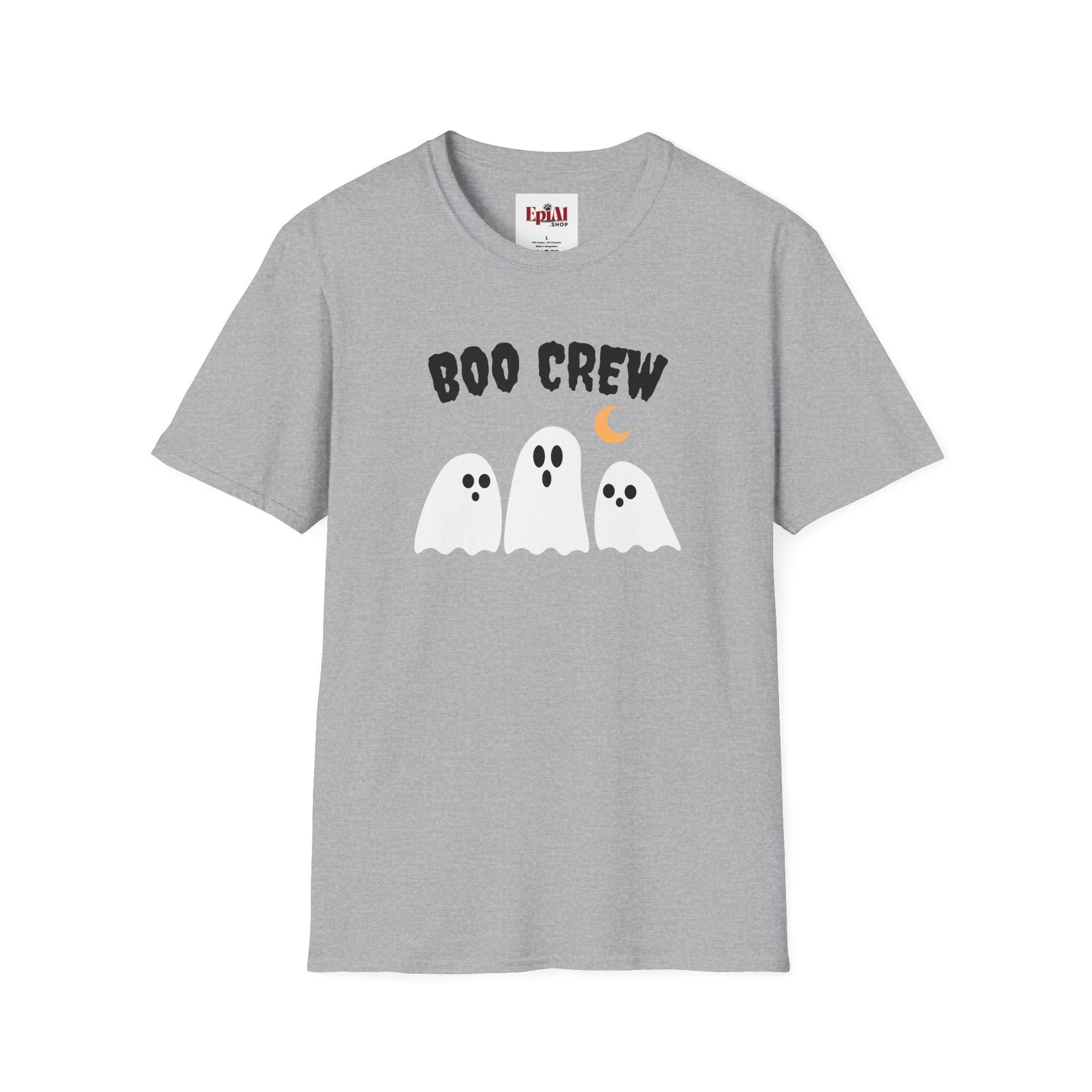 Halloween Boo Crew Unisex T-Shirt, Spooky Apparel, Ghost Lovers, Halloween Costume, Fall Fashion - Clothing, T-shirts - EpiAl's Shop