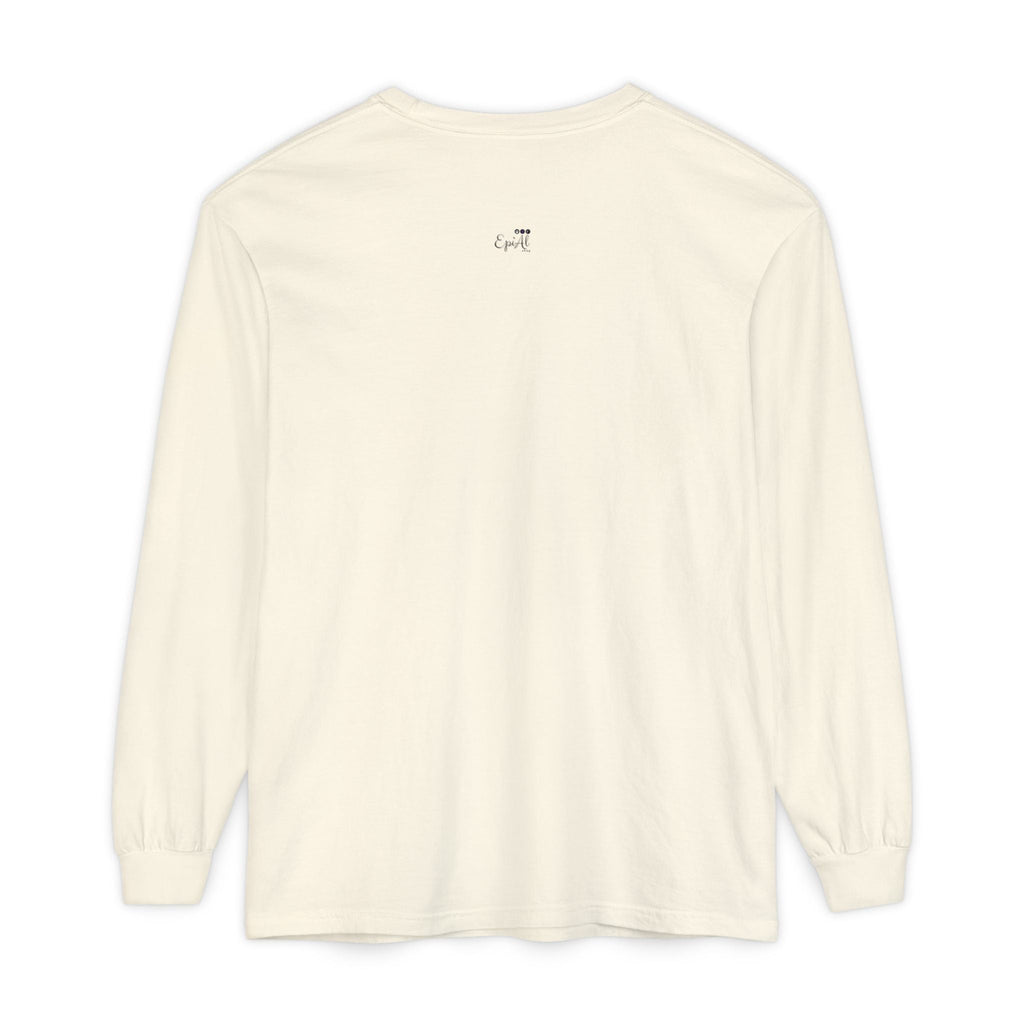 Halloween Cat Long Sleeve Tee, Unisex Spooky Shirt - Clothing, T-shirts, Long - Sleeve - EpiAl's Shop