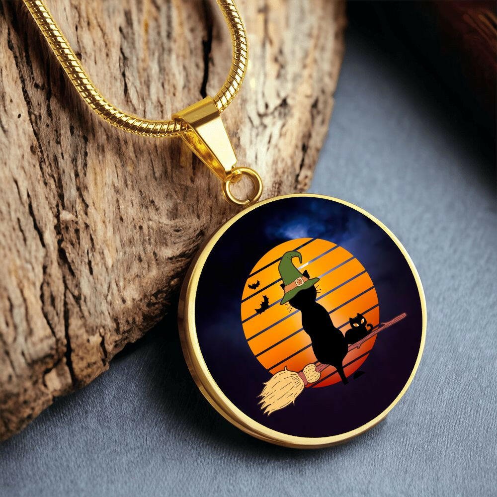 Halloween Cat Necklace - Jewelry - Epileptic Al’s Shop