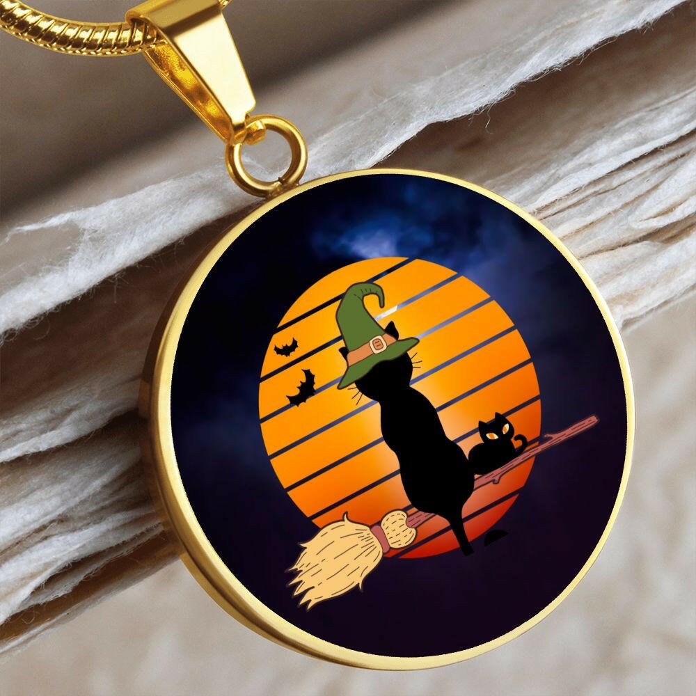 Halloween Cat Necklace - EpiAl's Shop