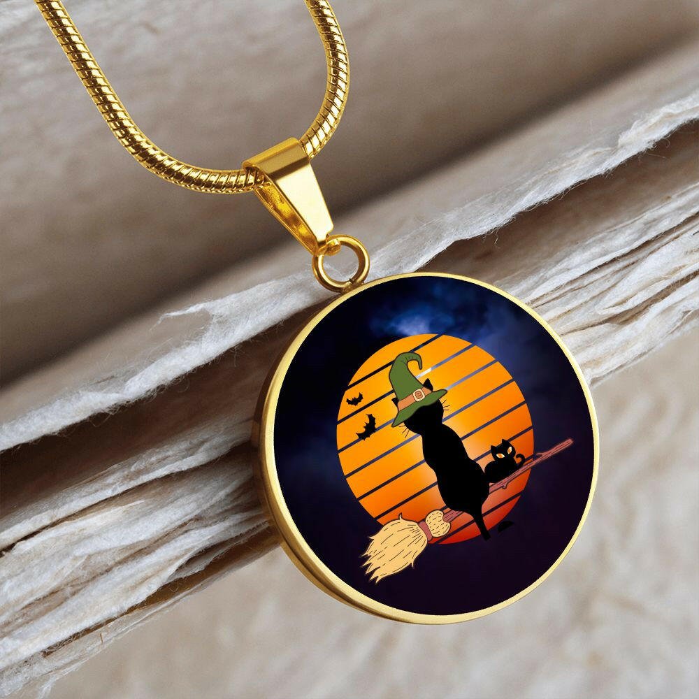 Halloween Cat Necklace - Jewelry - Epileptic Al’s Shop