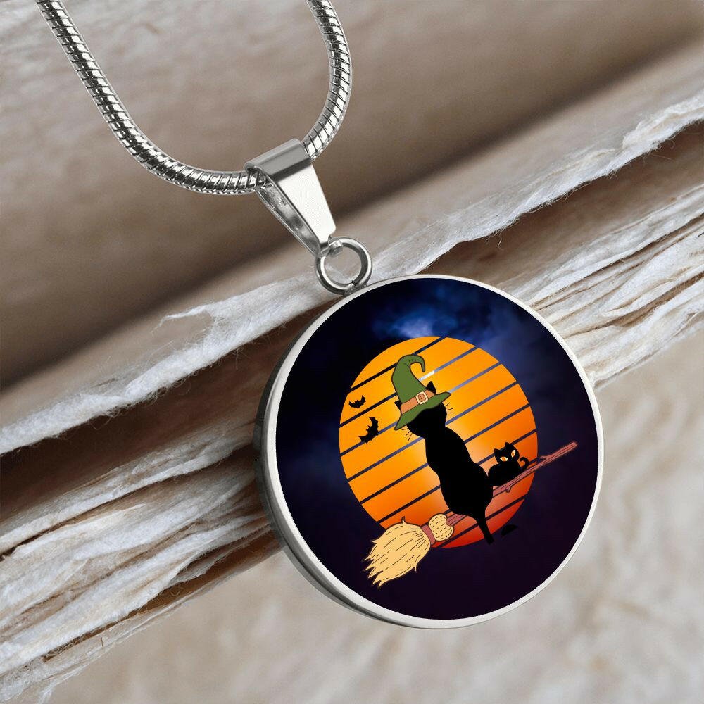 Halloween Cat Necklace - Jewelry - Epileptic Al’s Shop