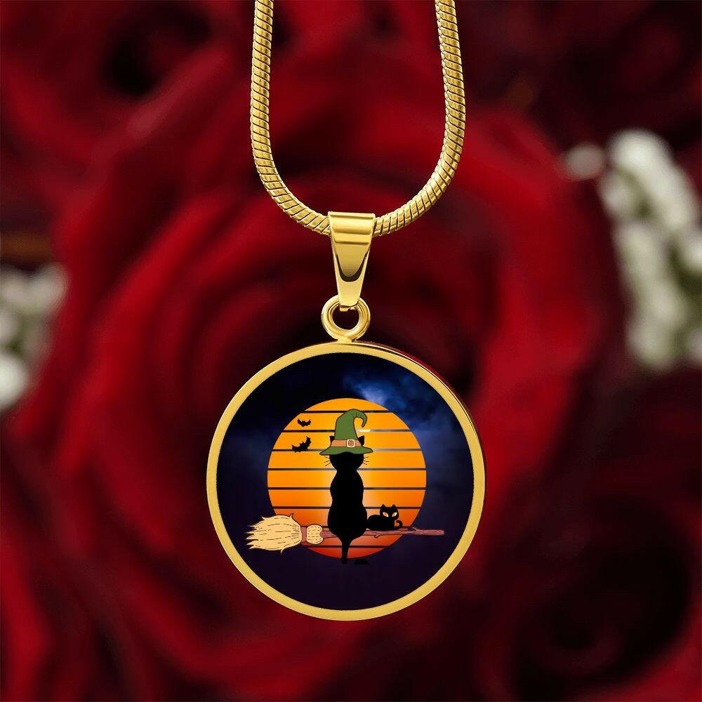 Halloween Cat Necklace - Jewelry - Epileptic Al’s Shop
