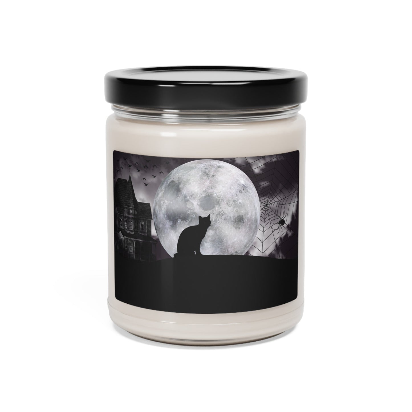 Halloween Cat Scented Soy Candle, 9oz - Home Decor - Epileptic Al’s Shop