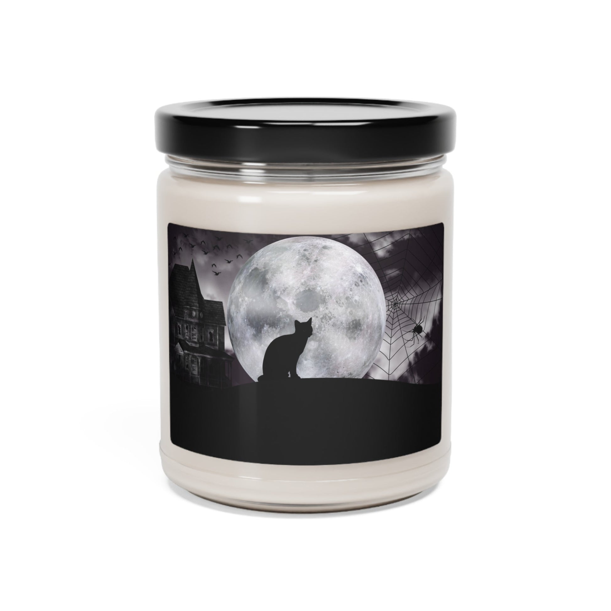 Halloween Cat Scented Soy Candle, 9oz - Home Decor - Epileptic Al’s Shop