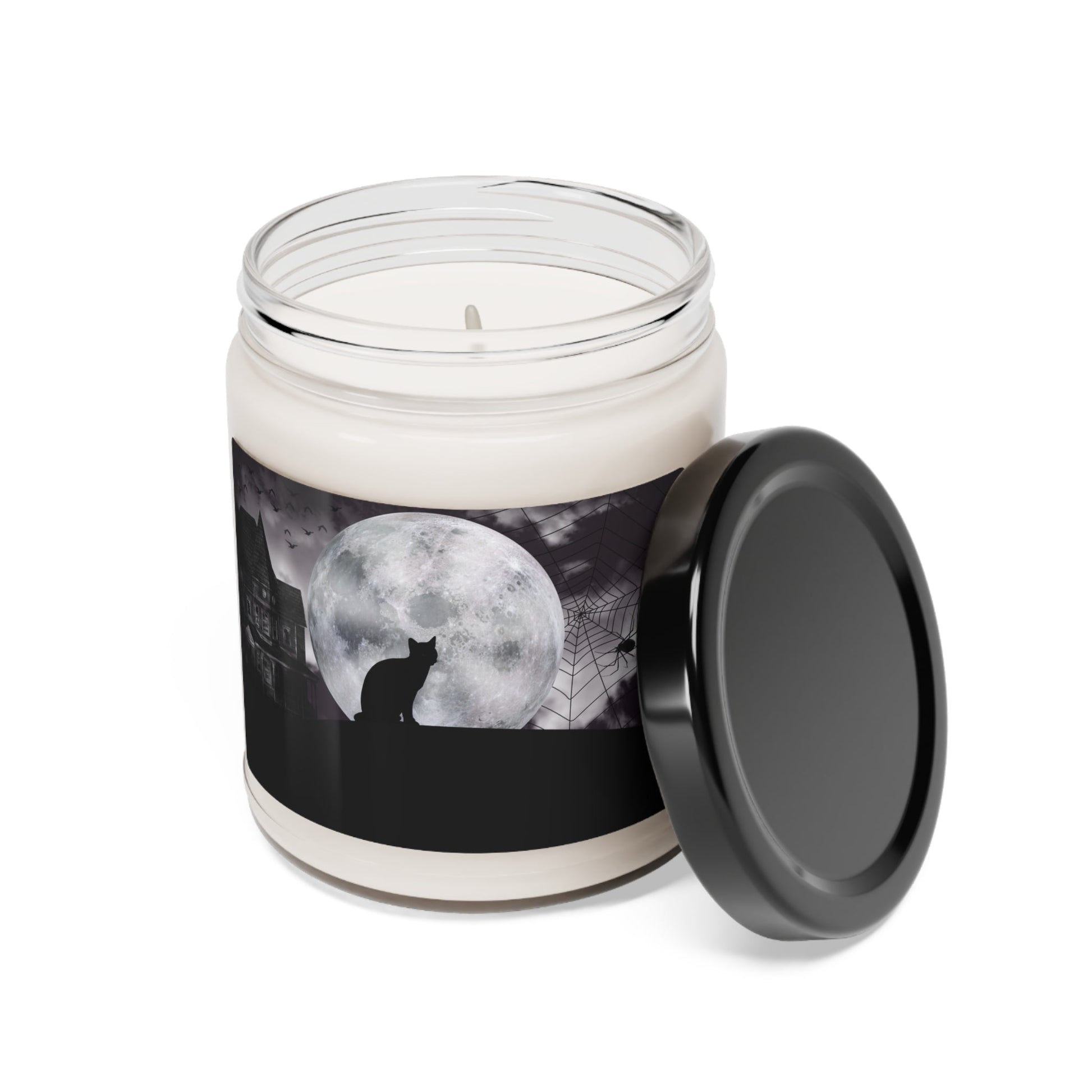 Halloween Cat Scented Soy Candle, 9oz - Home Decor - Epileptic Al’s Shop
